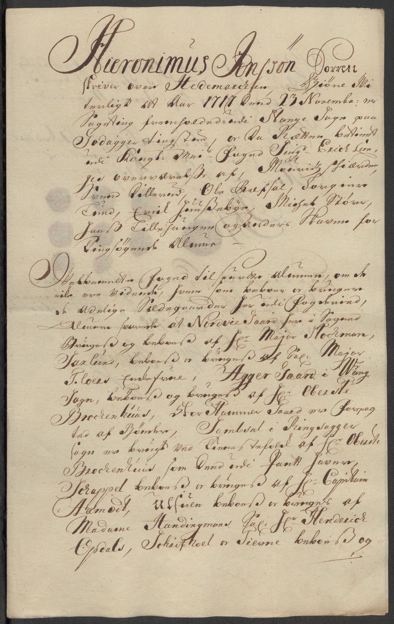 Rentekammeret inntil 1814, Reviderte regnskaper, Fogderegnskap, RA/EA-4092/R16/L1056: Fogderegnskap Hedmark, 1717, p. 328