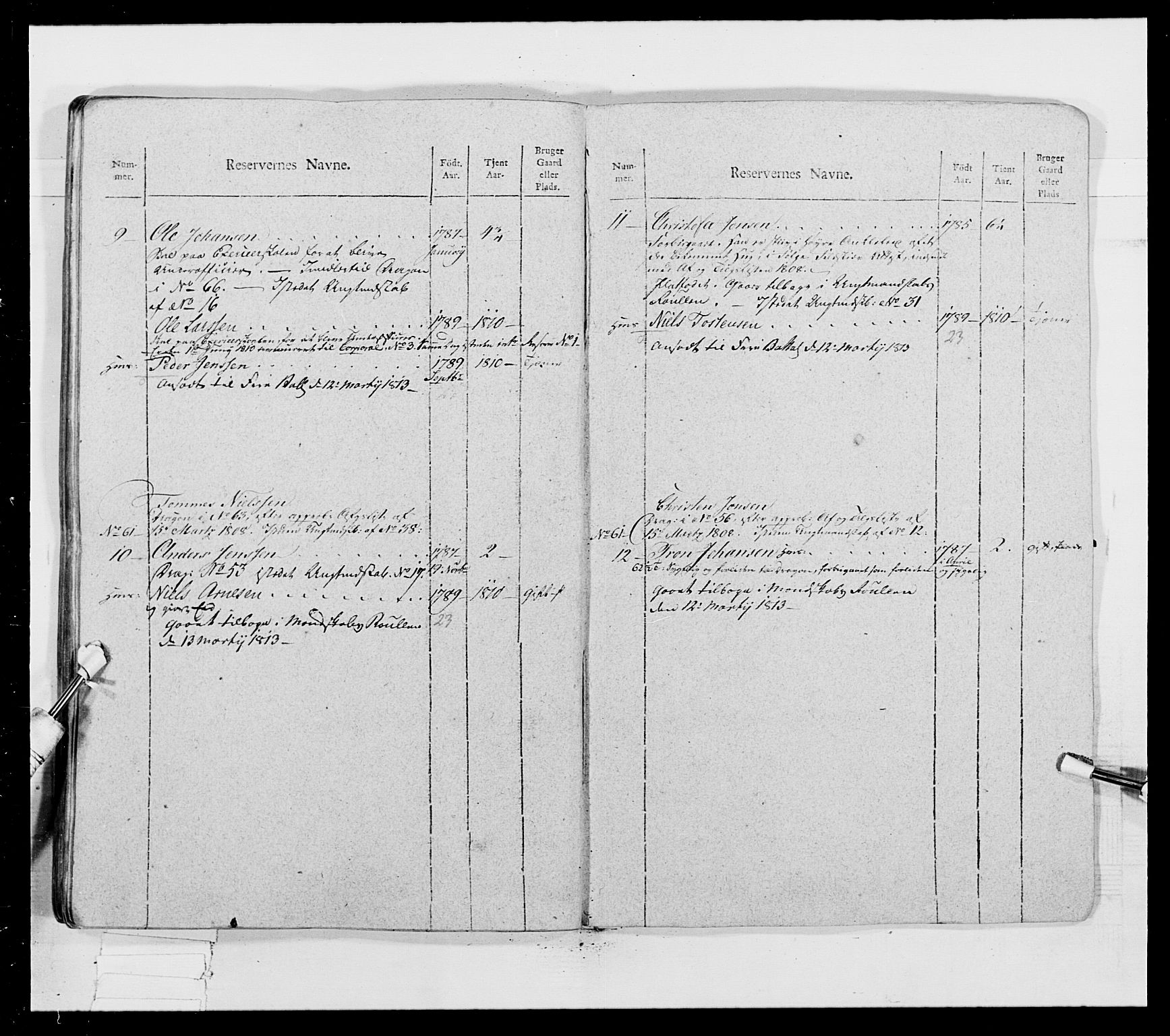 Generalitets- og kommissariatskollegiet, Det kongelige norske kommissariatskollegium, AV/RA-EA-5420/E/Eh/L0018: Opplandske dragonregiment, 1810-1811, p. 371