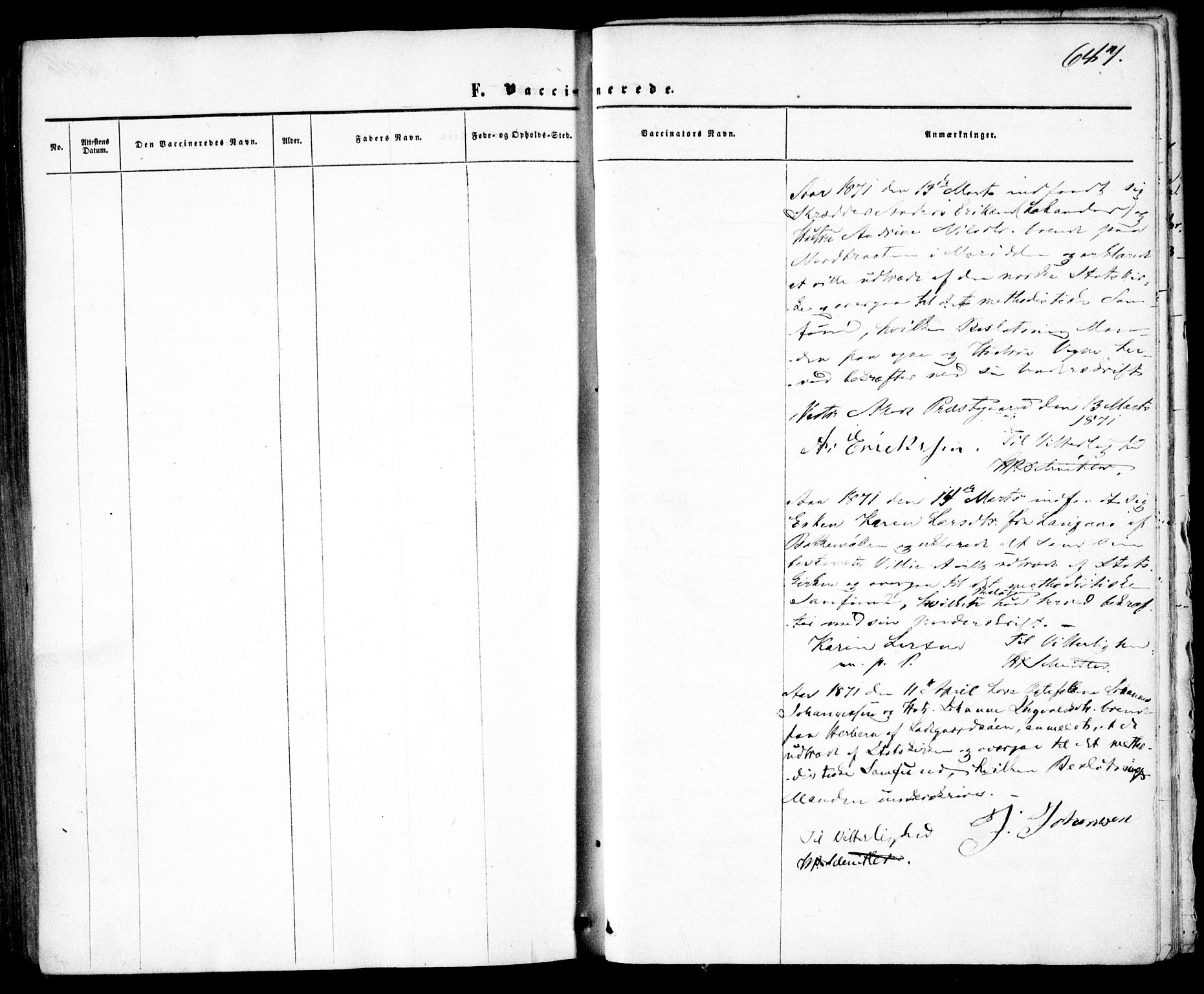Vestre Aker prestekontor Kirkebøker, SAO/A-10025/F/Fa/L0004: Parish register (official) no. 4, 1857-1877, p. 647