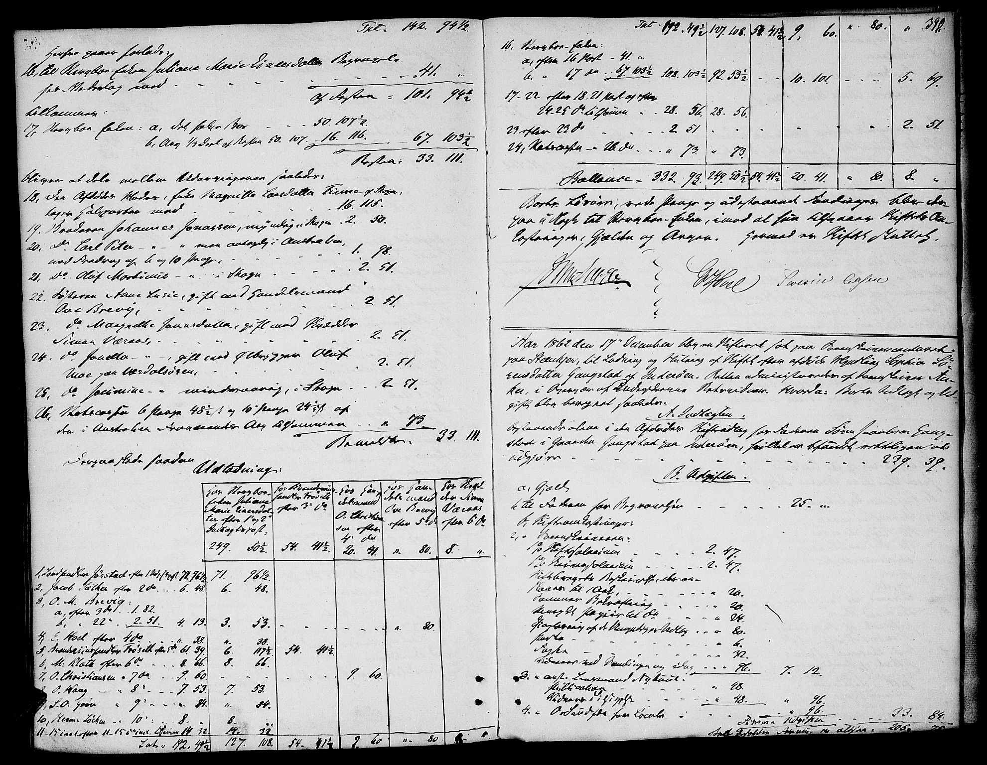 Inderøy sorenskriveri, AV/SAT-A-4147/1/3/3A/L0026: Skifteslutningsprotokoll 1, 1851-1863, p. 390