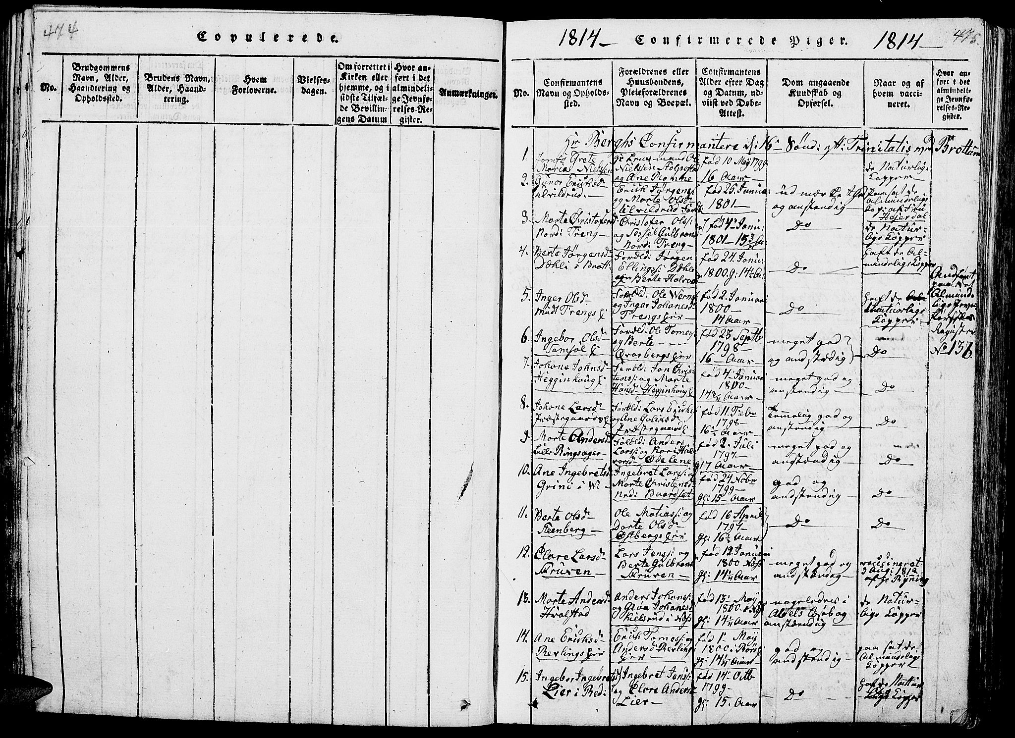 Ringsaker prestekontor, SAH/PREST-014/L/La/L0001: Parish register (copy) no. 1, 1814-1826, p. 474-475