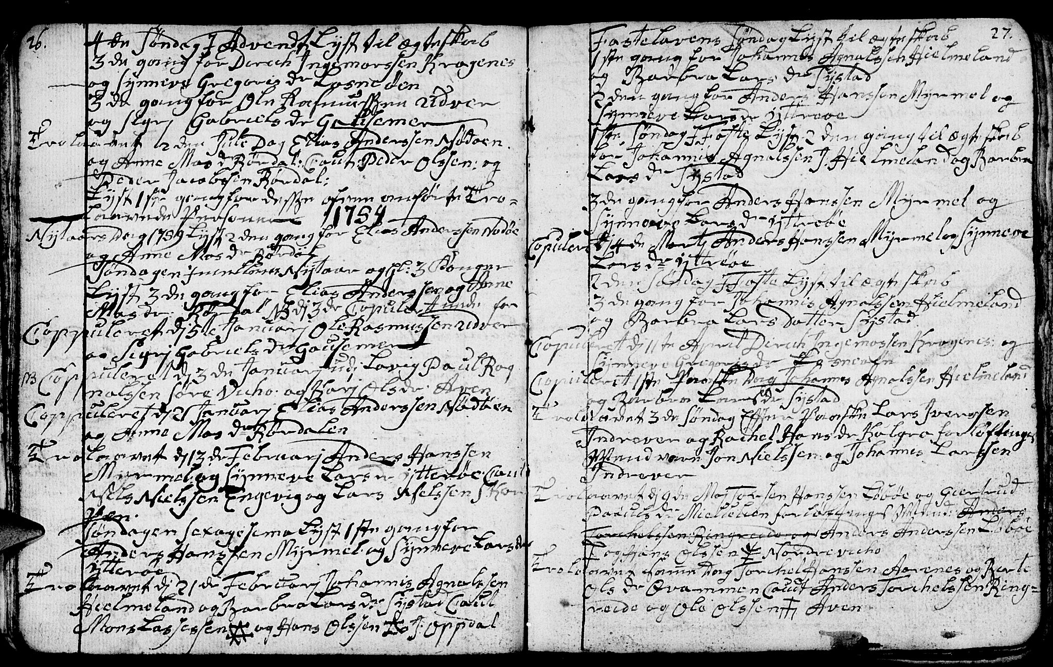 Gulen sokneprestembete, SAB/A-80201/H/Hab: Parish register (copy) no. A 1, 1786-1791, p. 56