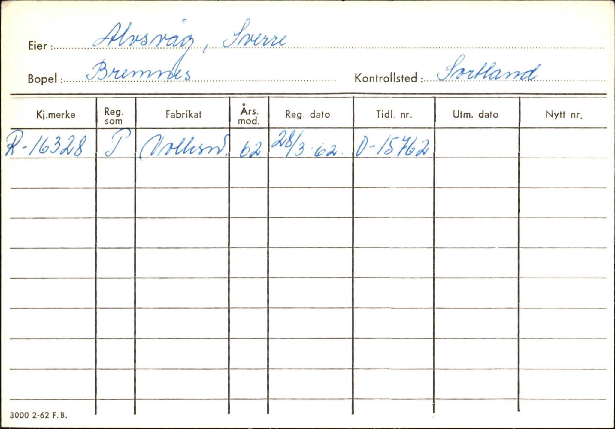 Statens vegvesen, Hordaland vegkontor, AV/SAB-A-5201/2/Ha/L0001: R-eierkort A, 1920-1971, p. 706