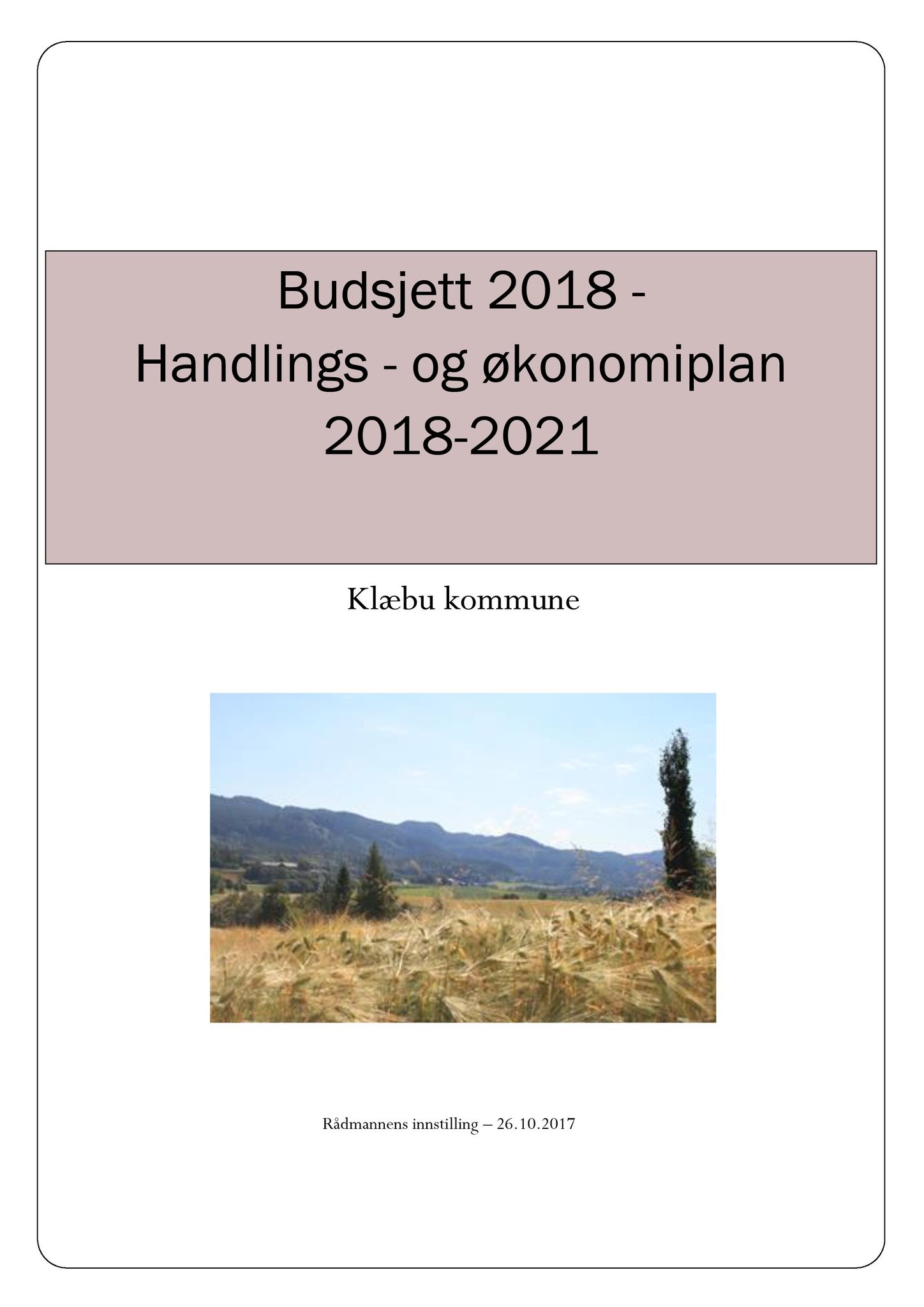 Klæbu Kommune, TRKO/KK/07-ER/L007: Eldrerådet - Møtedokumenter, 2017, p. 26