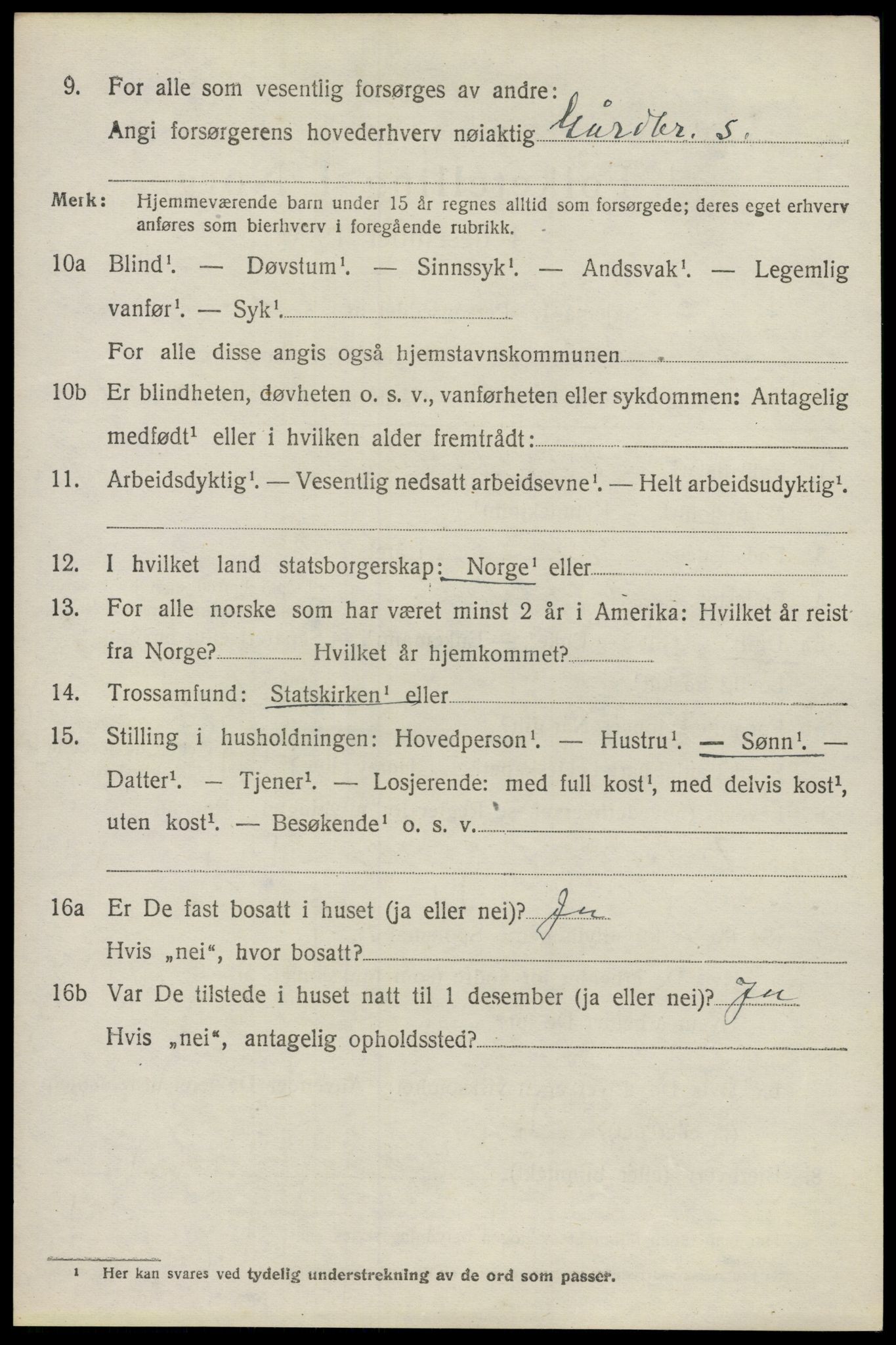 SAO, 1920 census for Nittedal, 1920, p. 1823