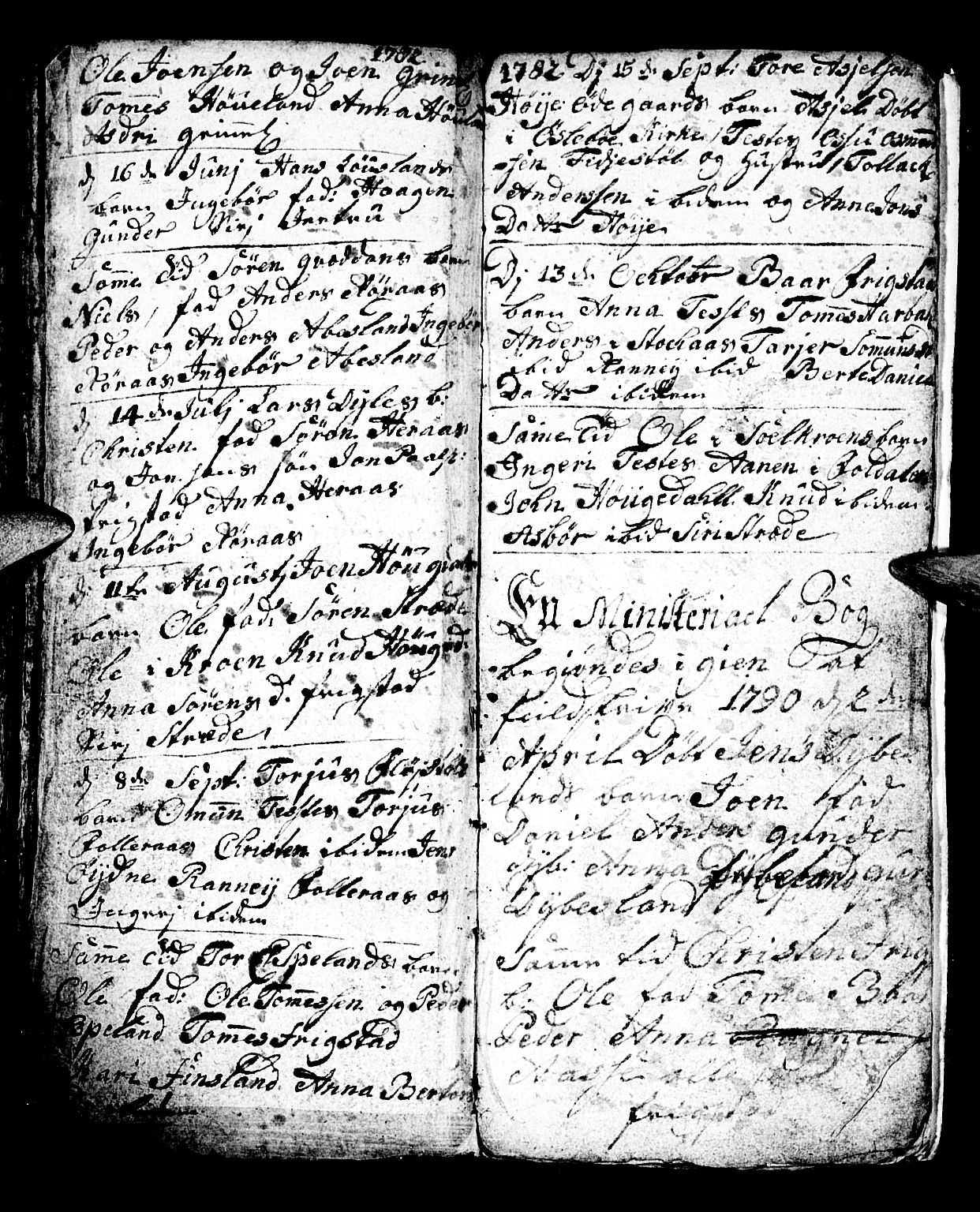 Bjelland sokneprestkontor, SAK/1111-0005/F/Fb/Fbb/L0001: Parish register (copy) no. B 1, 1732-1782, p. 119