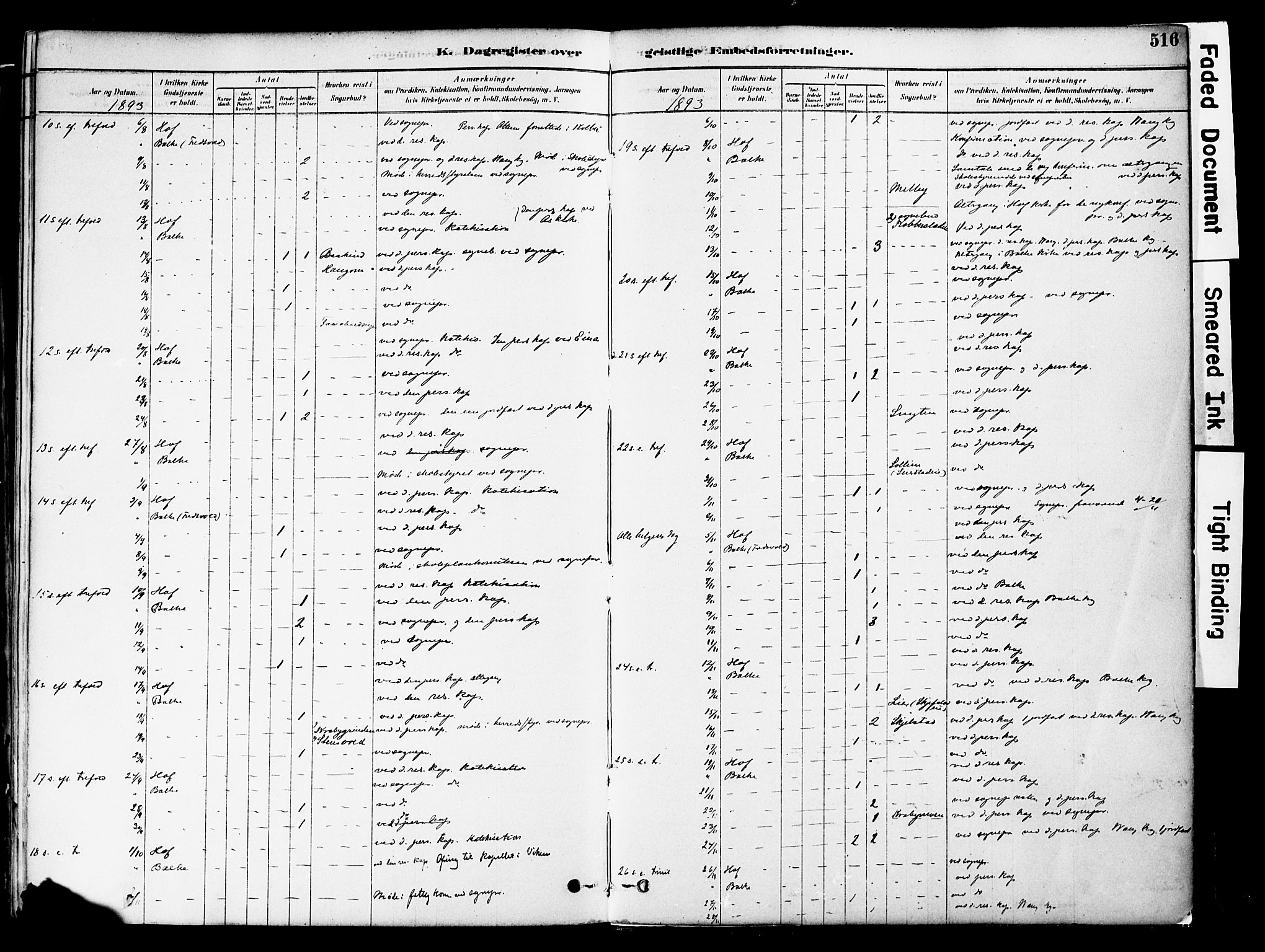 Østre Toten prestekontor, AV/SAH-PREST-104/H/Ha/Haa/L0006: Parish register (official) no. 6 /1, 1878-1896, p. 516