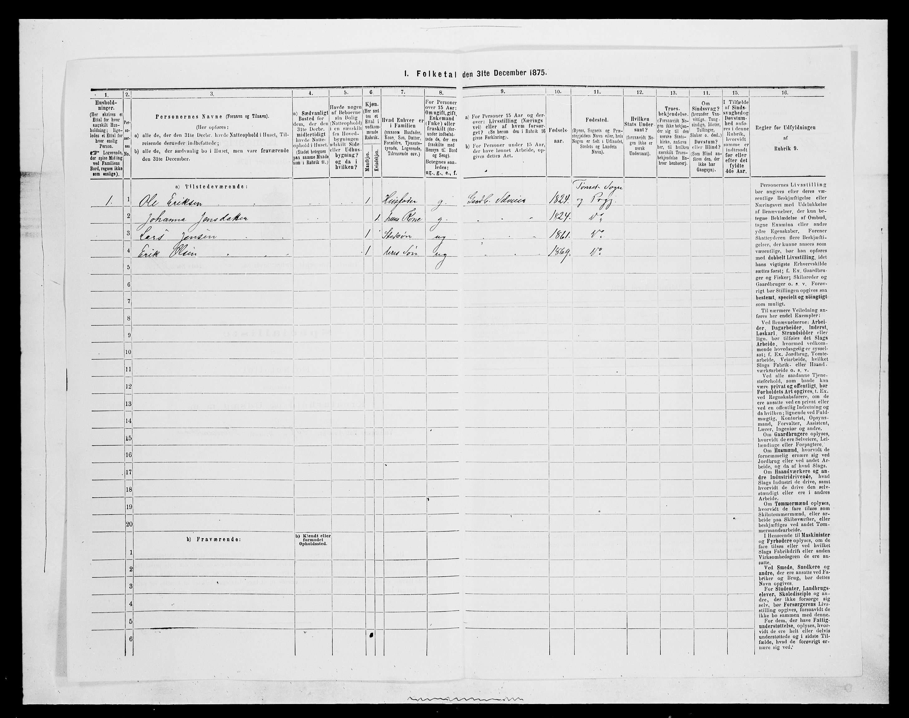 SAH, 1875 census for 0437P Tynset, 1875, p. 638