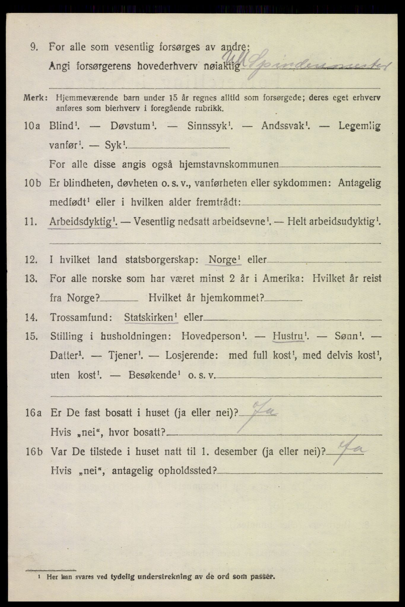 SAH, 1920 census for Eidskog, 1920, p. 15030