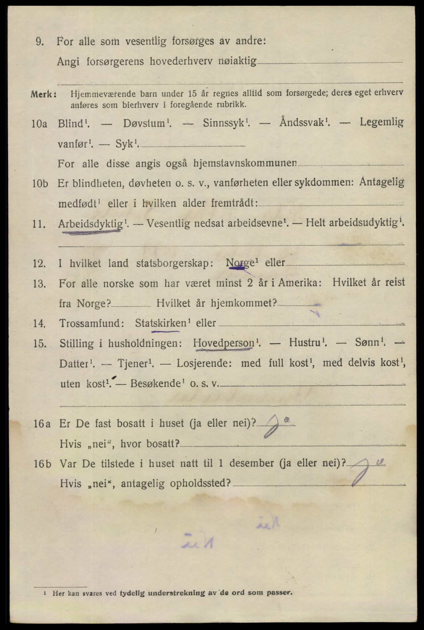 SAO, 1920 census for Fredrikstad, 1920, p. 31042