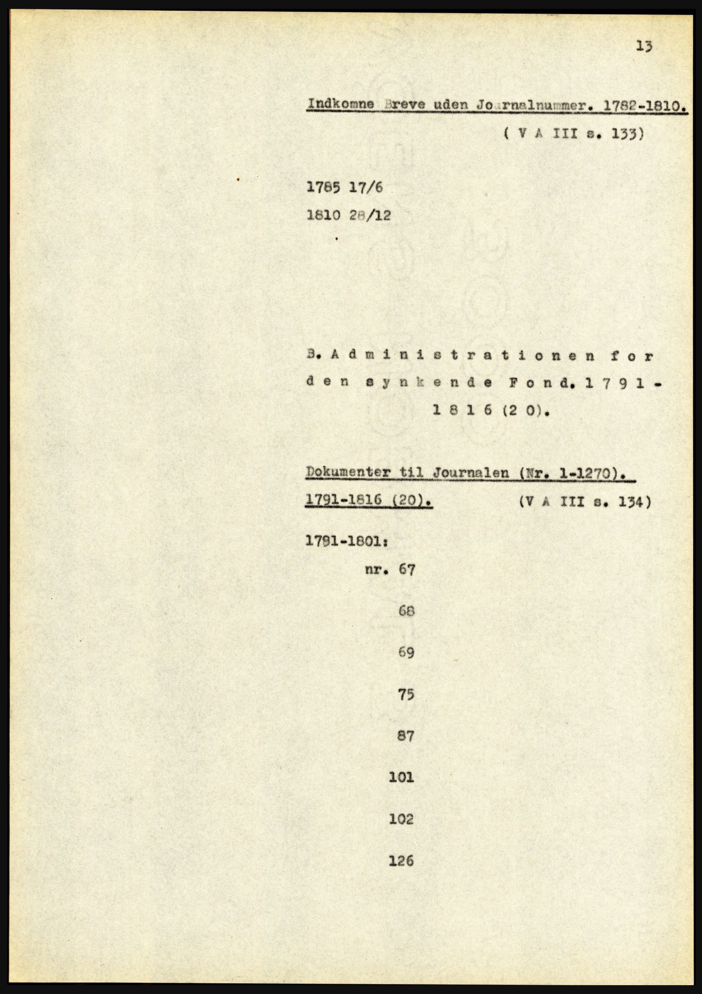 Riksarkivet, Seksjon for eldre arkiv og spesialsamlinger, AV/RA-EA-6797/H/Ha, 1953, p. 13