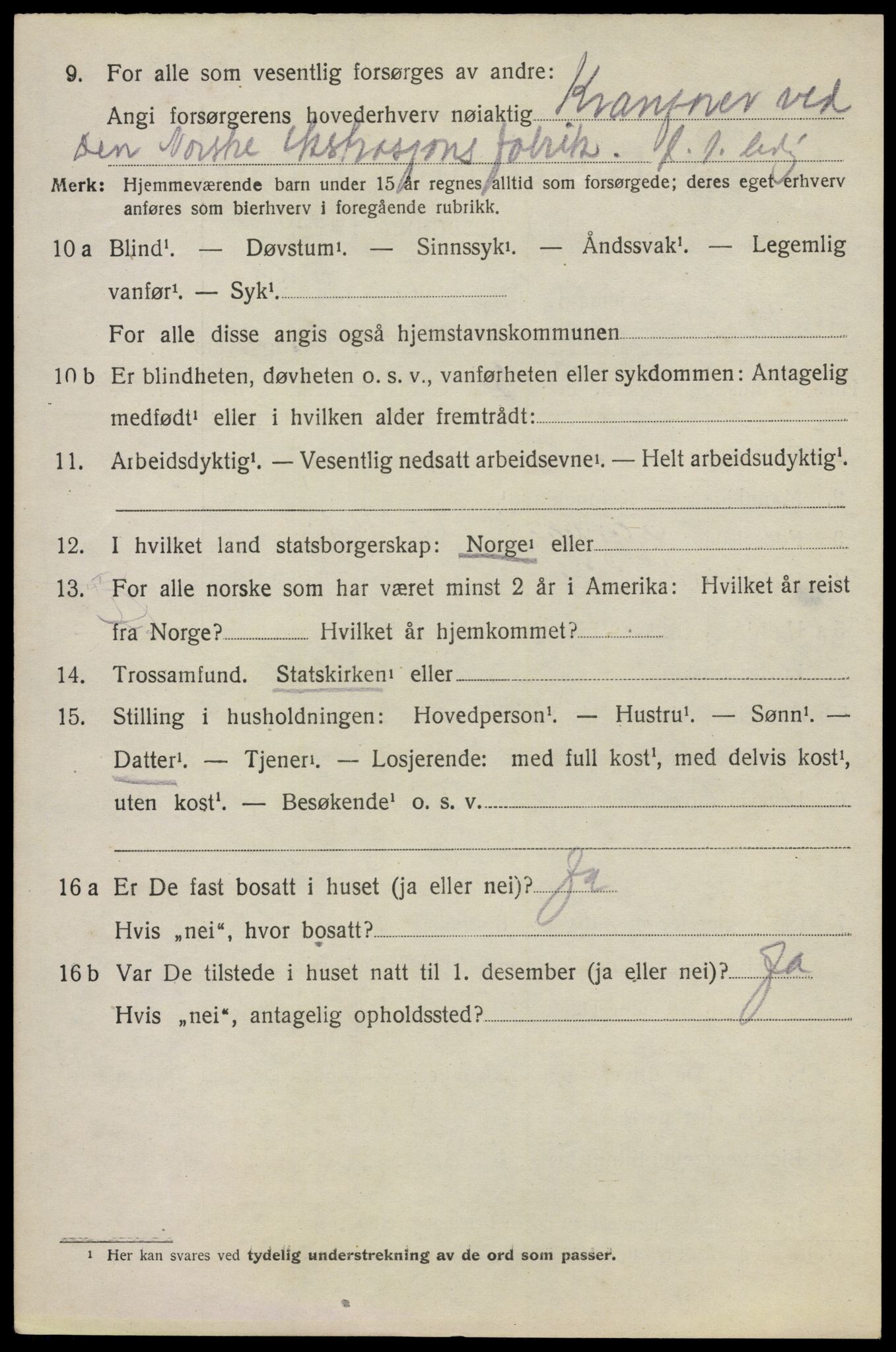 SAO, 1920 census for Kråkerøy, 1920, p. 2381