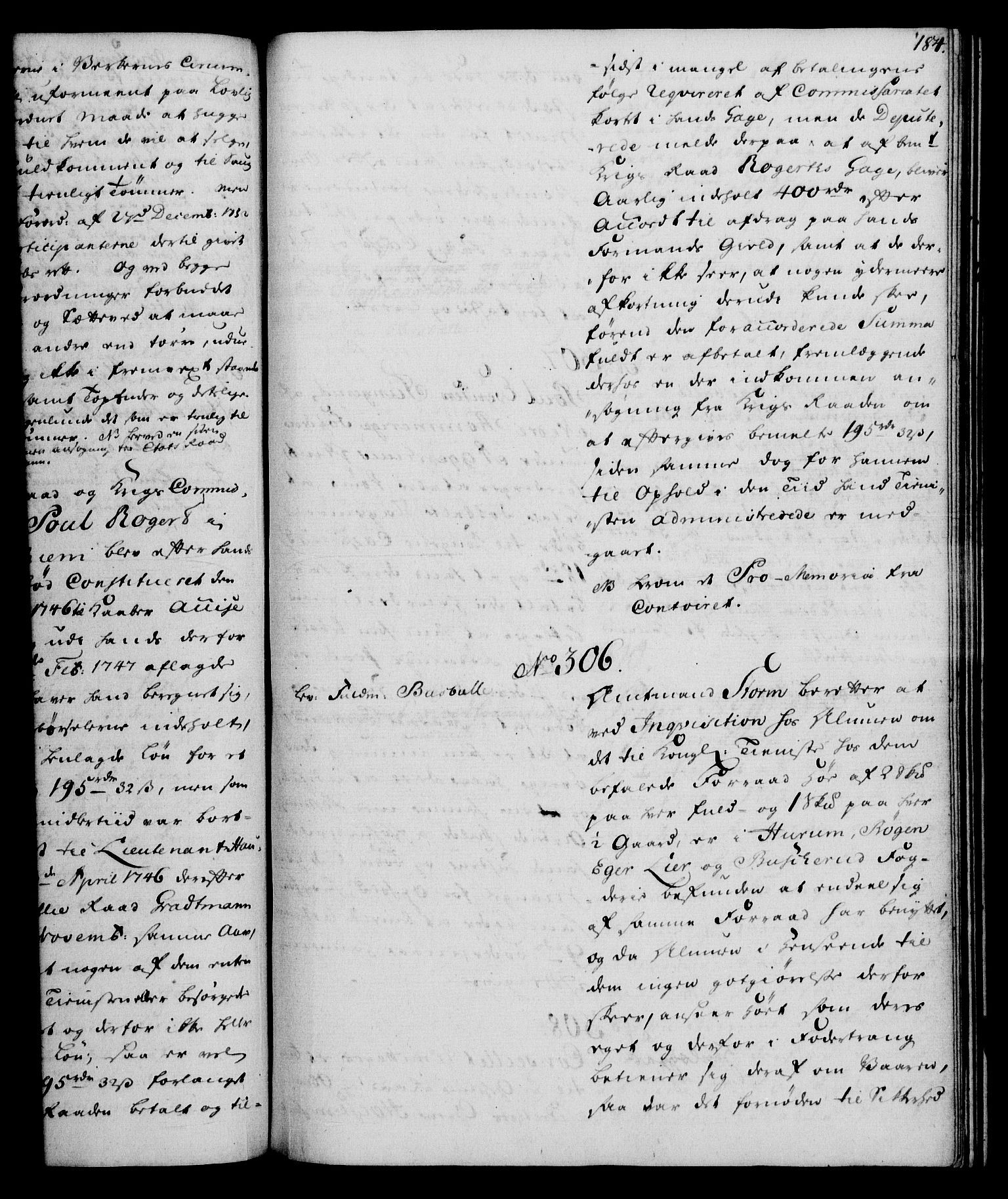 Rentekammeret, Kammerkanselliet, AV/RA-EA-3111/G/Gh/Gha/L0035: Norsk ekstraktmemorialprotokoll (merket RK 53.80), 1759-1771, p. 184