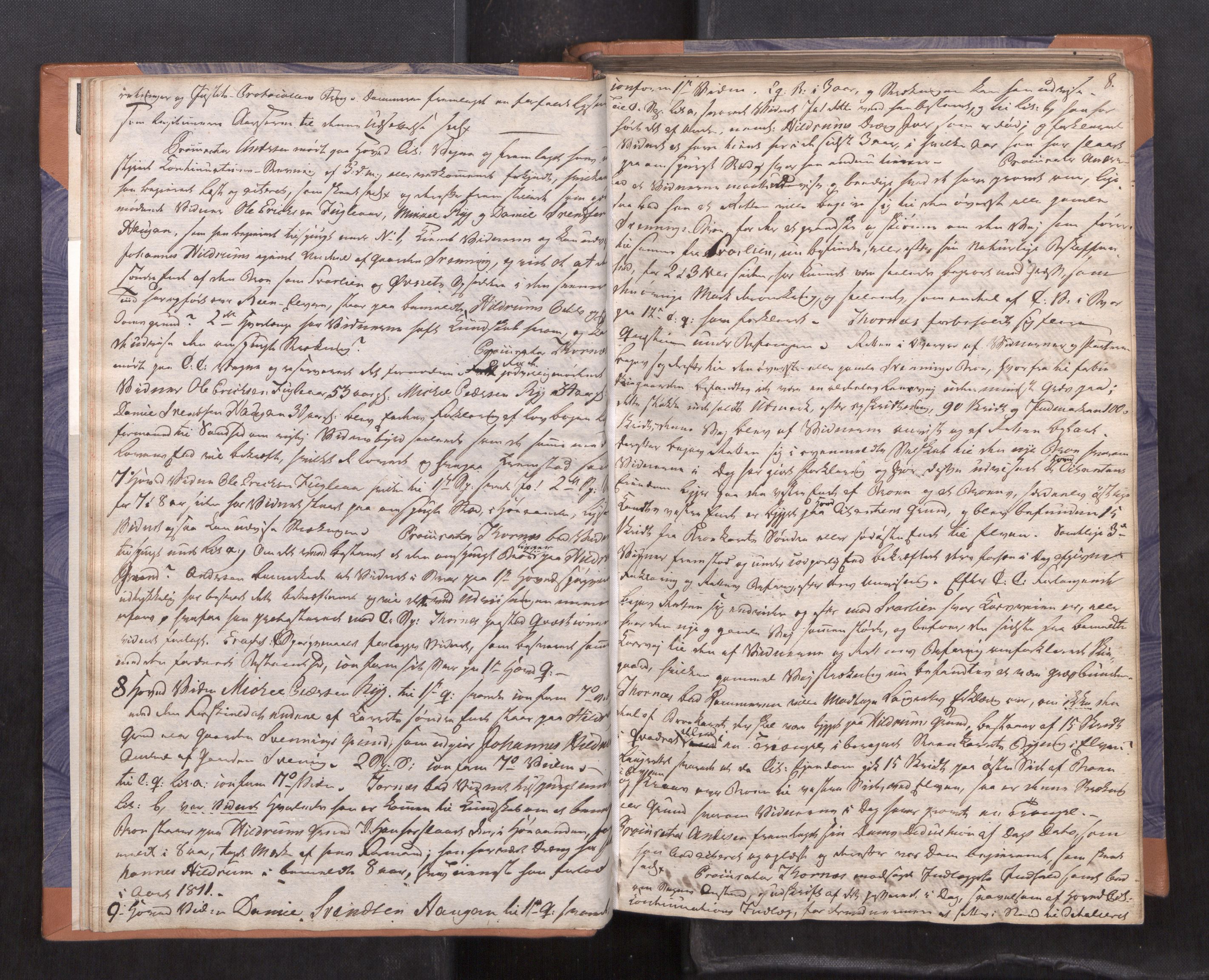Namdal sorenskriveri, AV/SAT-A-4133/1/1/1B/L0004: Ekstrarettsprotokoll, 1818-1822, p. 7b-8a