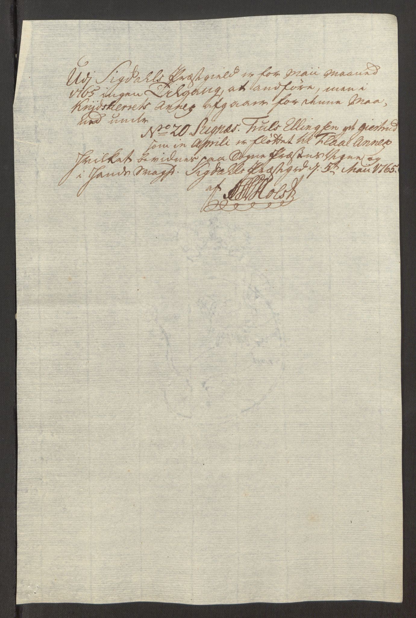 Rentekammeret inntil 1814, Reviderte regnskaper, Fogderegnskap, AV/RA-EA-4092/R31/L1834: Ekstraskatten Hurum, Røyken, Eiker, Lier og Buskerud, 1765, p. 437