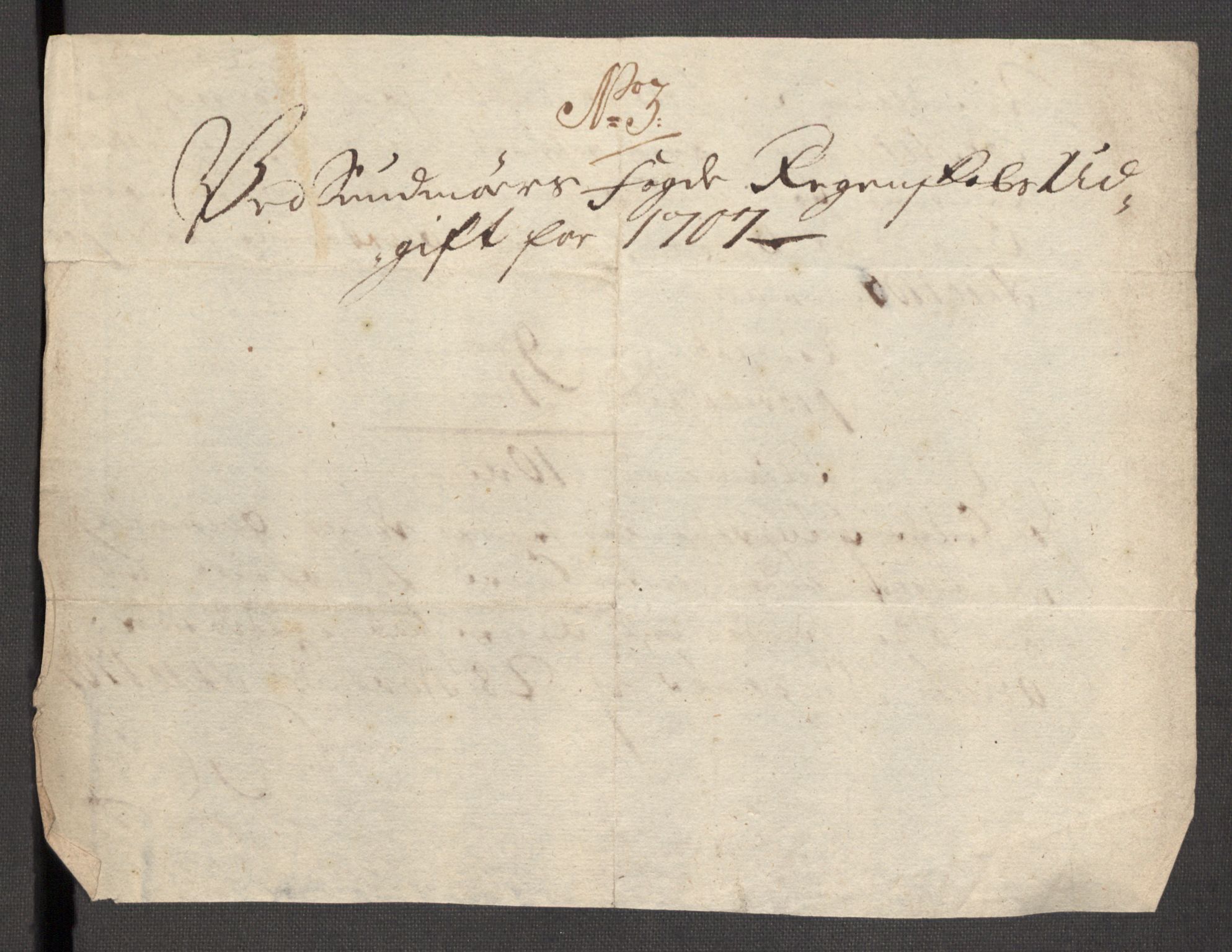 Rentekammeret inntil 1814, Reviderte regnskaper, Fogderegnskap, RA/EA-4092/R54/L3561: Fogderegnskap Sunnmøre, 1706-1707, p. 346