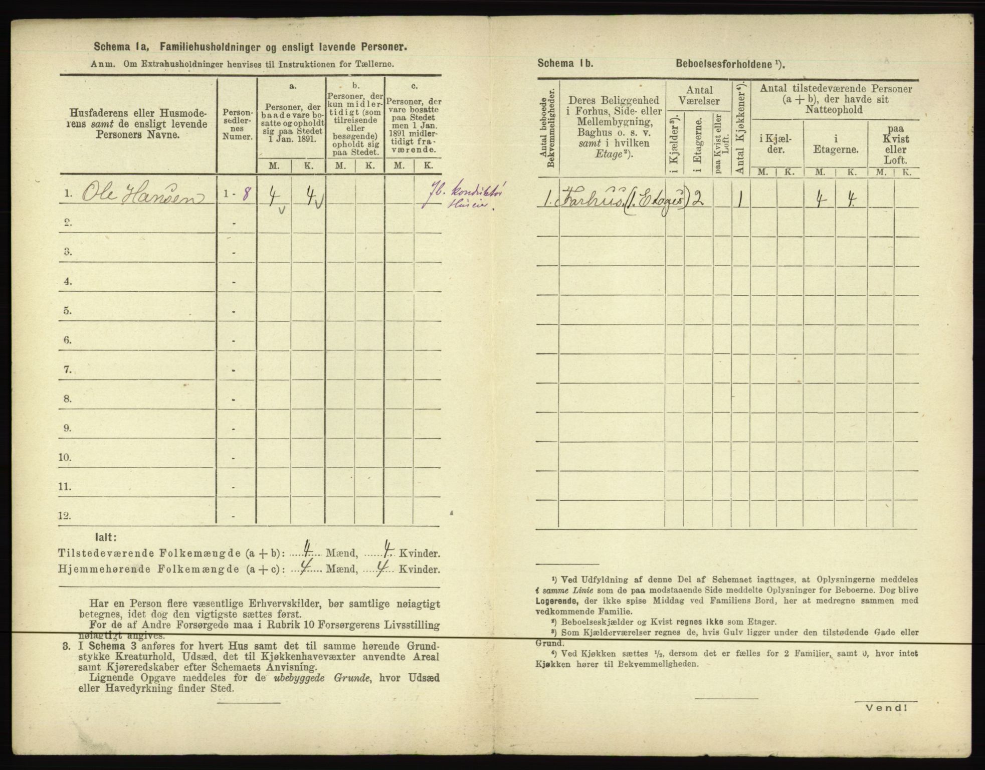 RA, 1891 census for 0402 Kongsvinger, 1891, p. 282