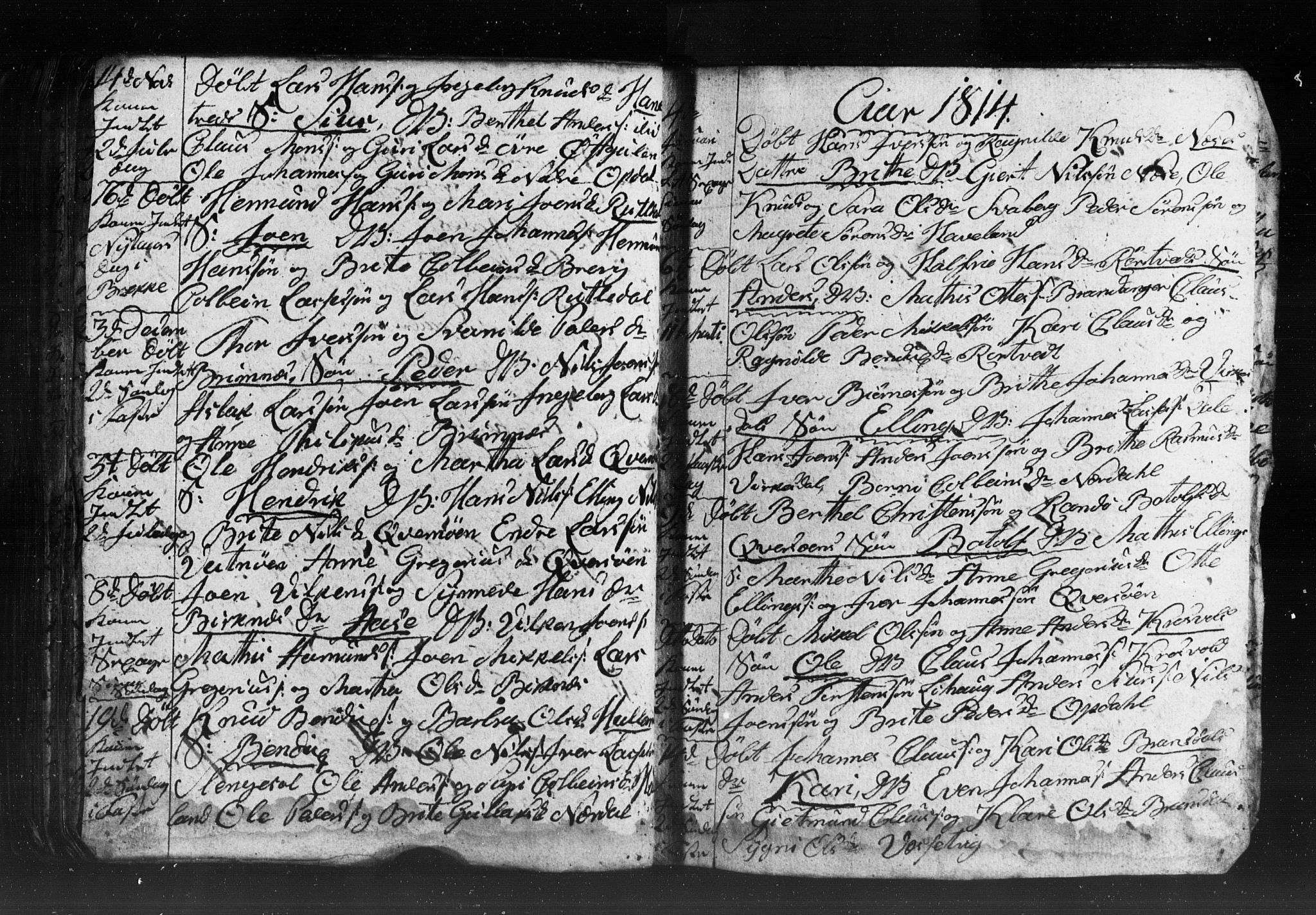 Gulen sokneprestembete, AV/SAB-A-80201/H/Hab: Parish register (copy) no. A 2, 1791-1814