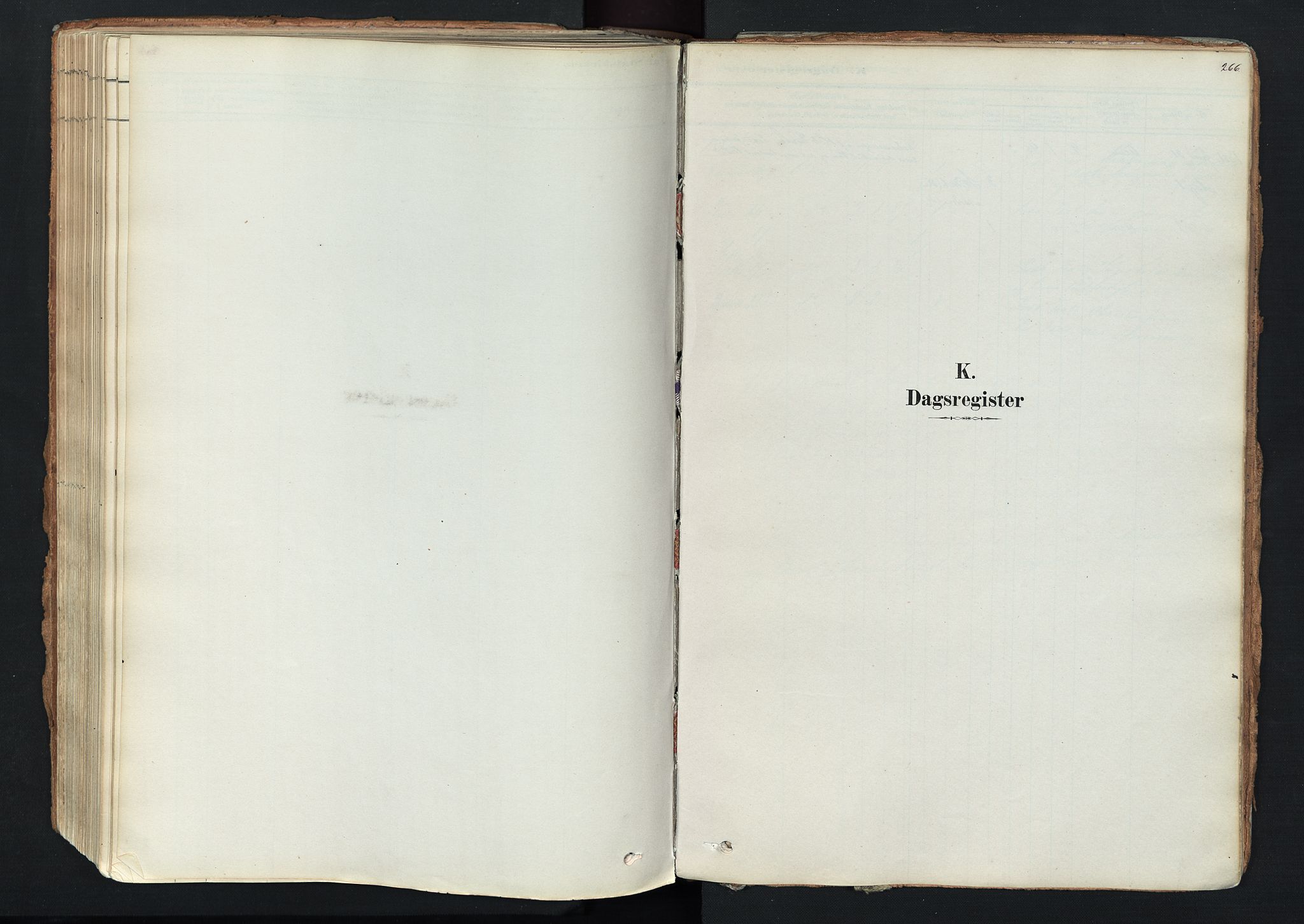 Trysil prestekontor, SAH/PREST-046/H/Ha/Haa/L0011: Parish register (official) no. 11, 1878-1912, p. 266