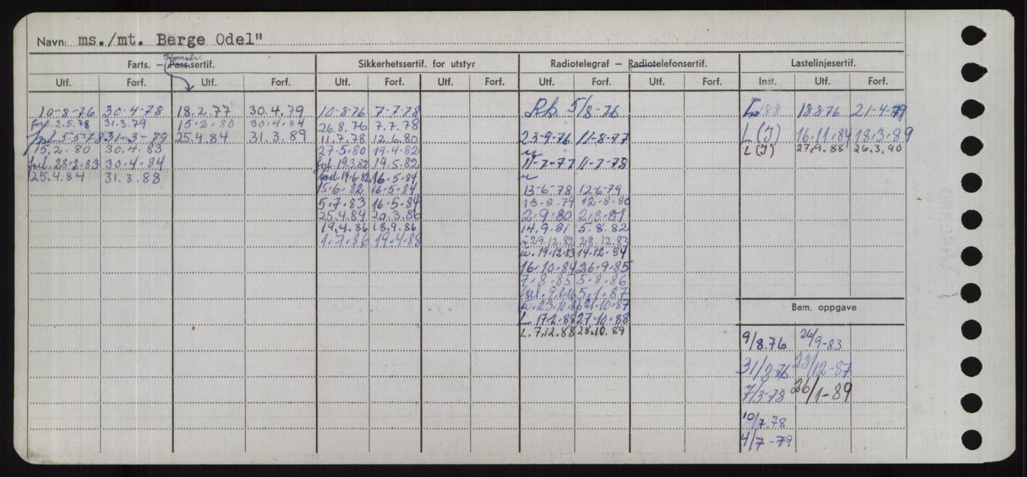 Sjøfartsdirektoratet med forløpere, Skipsmålingen, RA/S-1627/H/Hd/L0003: Fartøy, B-Bev, p. 704