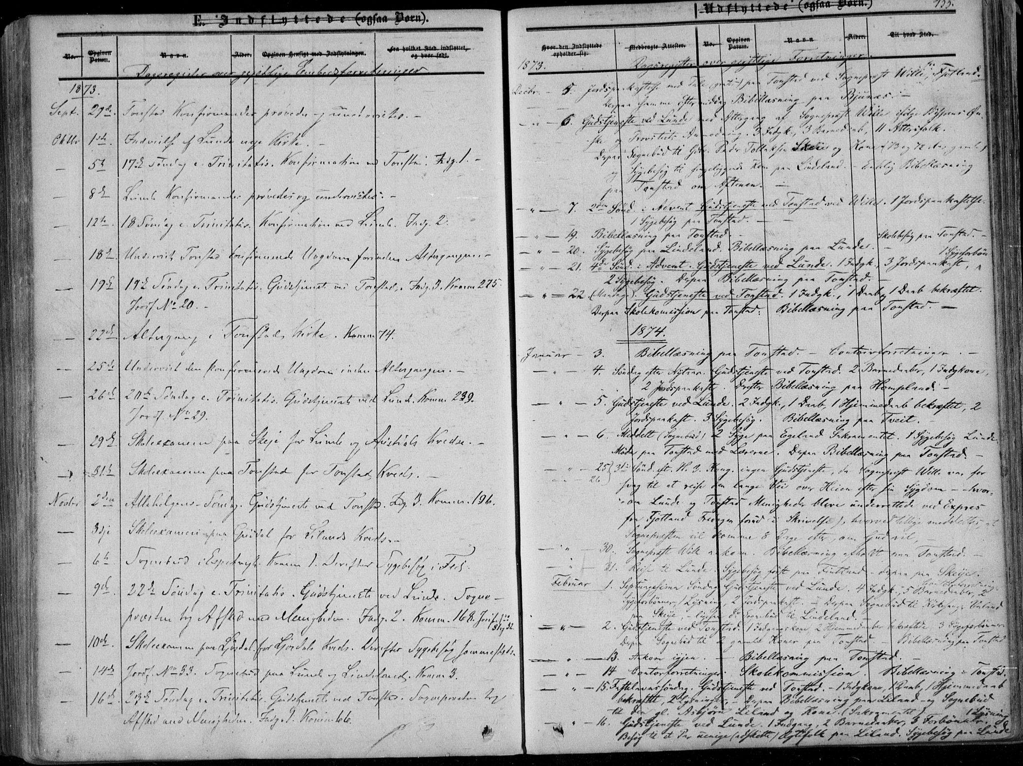 Sirdal sokneprestkontor, AV/SAK-1111-0036/F/Fa/Fab/L0002: Parish register (official) no. A 2, 1855-1874, p. 455