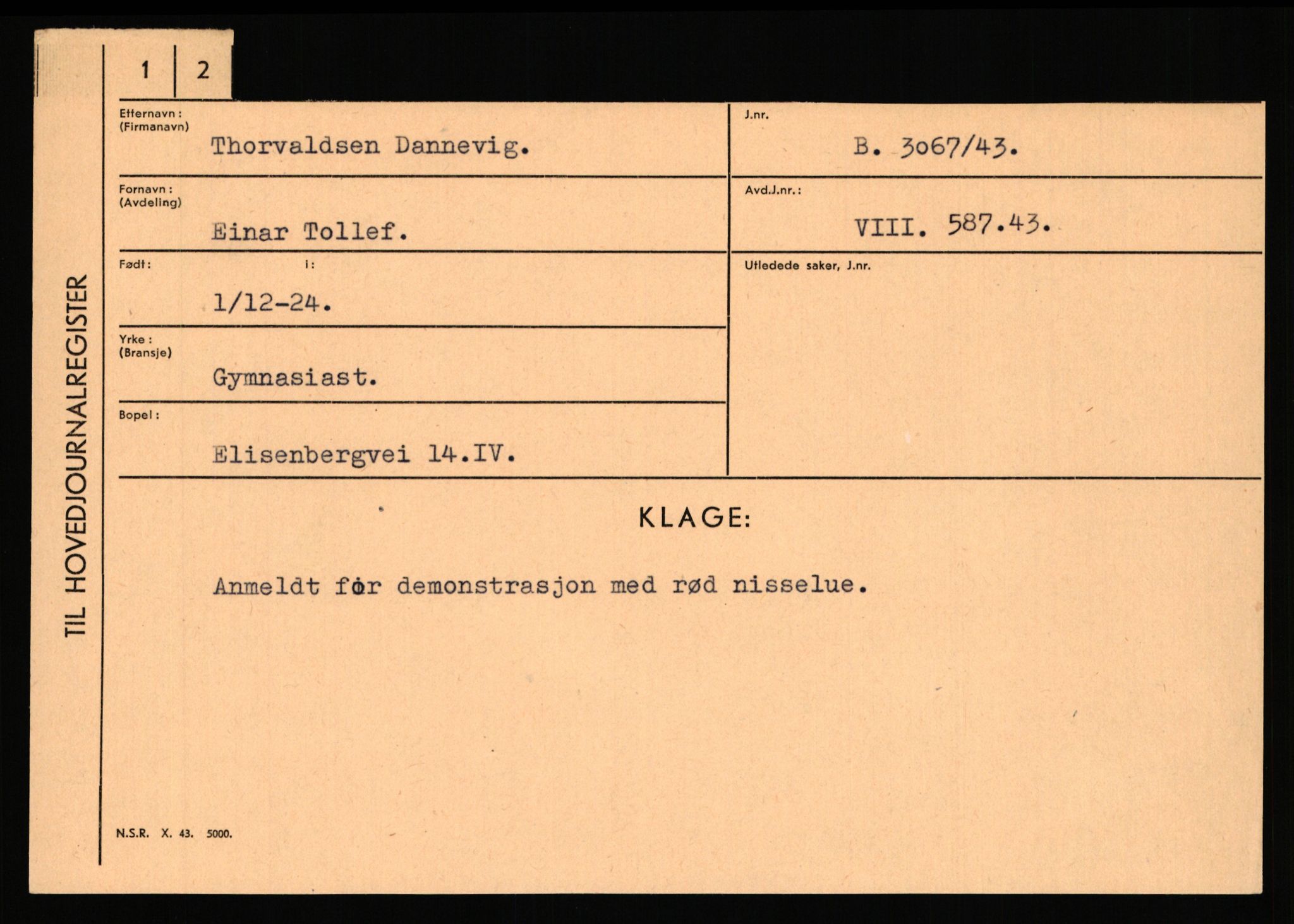 Statspolitiet - Hovedkontoret / Osloavdelingen, AV/RA-S-1329/C/Ca/L0003: Brechan - Eichinger	, 1943-1945, p. 3175