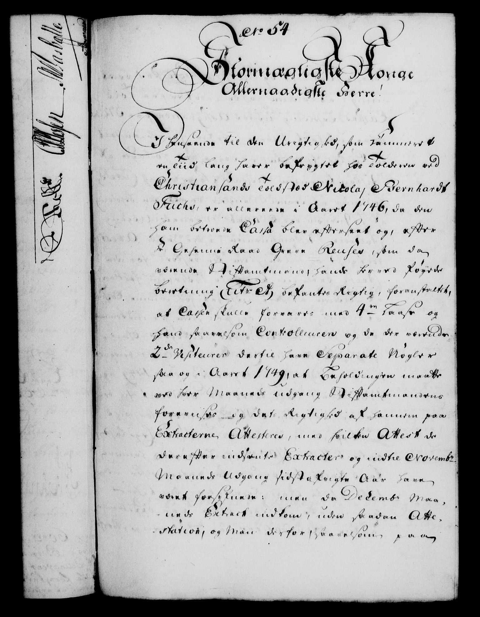 Rentekammeret, Kammerkanselliet, RA/EA-3111/G/Gf/Gfa/L0035: Norsk relasjons- og resolusjonsprotokoll (merket RK 52.35), 1753, p. 346