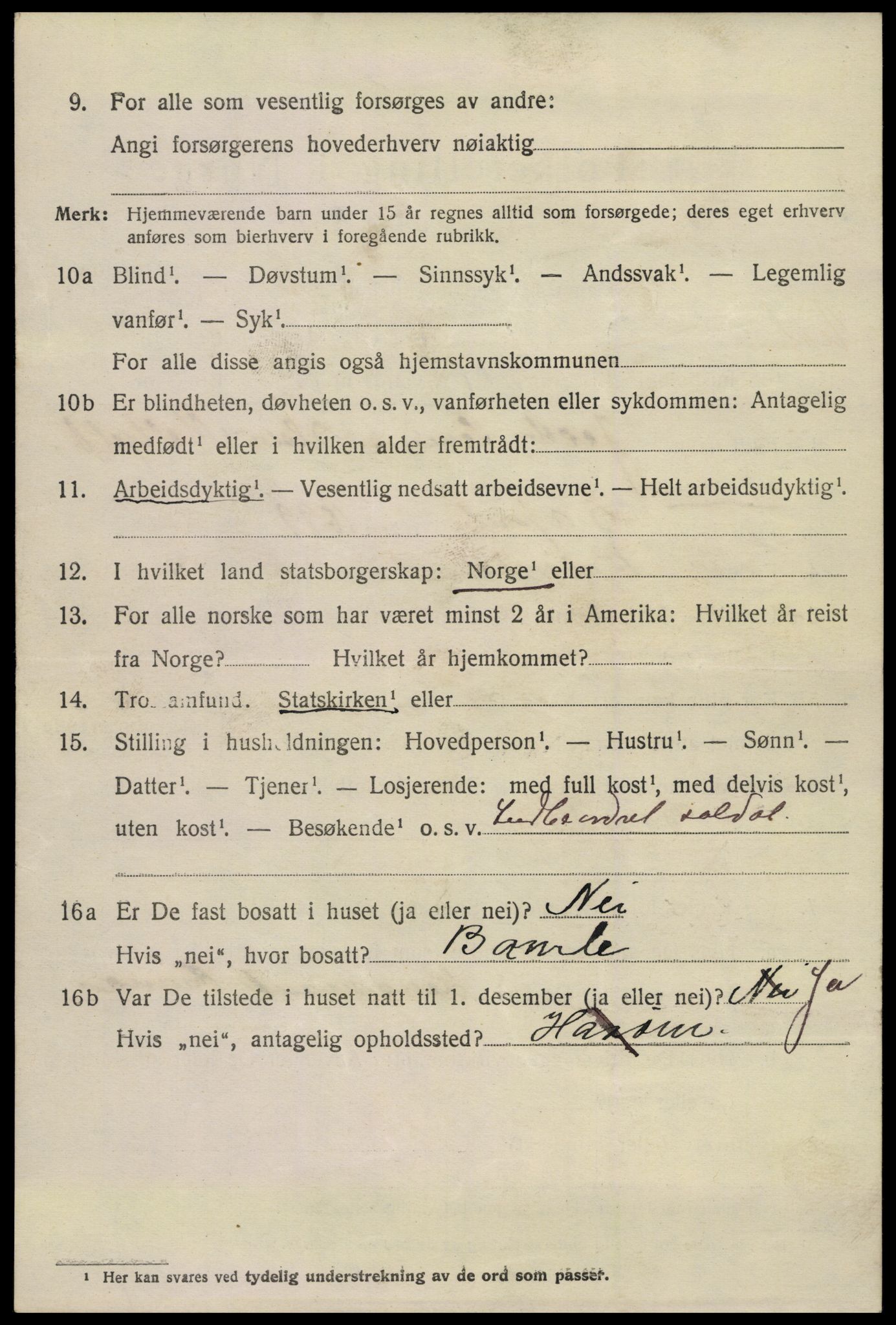 SAKO, 1920 census for Nøtterøy, 1920, p. 14702