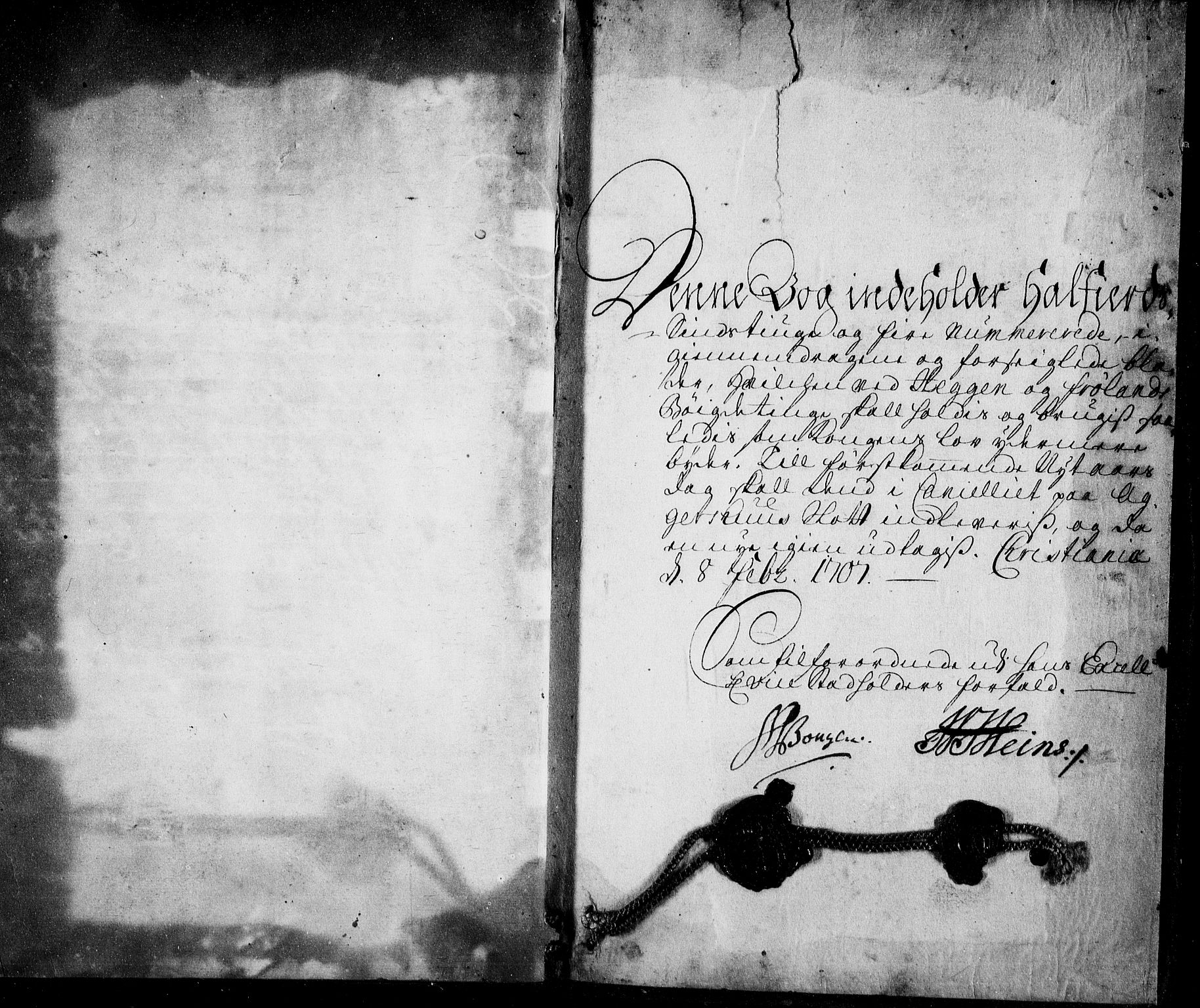 Heggen og Frøland sorenskriveri I, SAO/A-11556/F/Fb/L0033: Tingbok, 1707