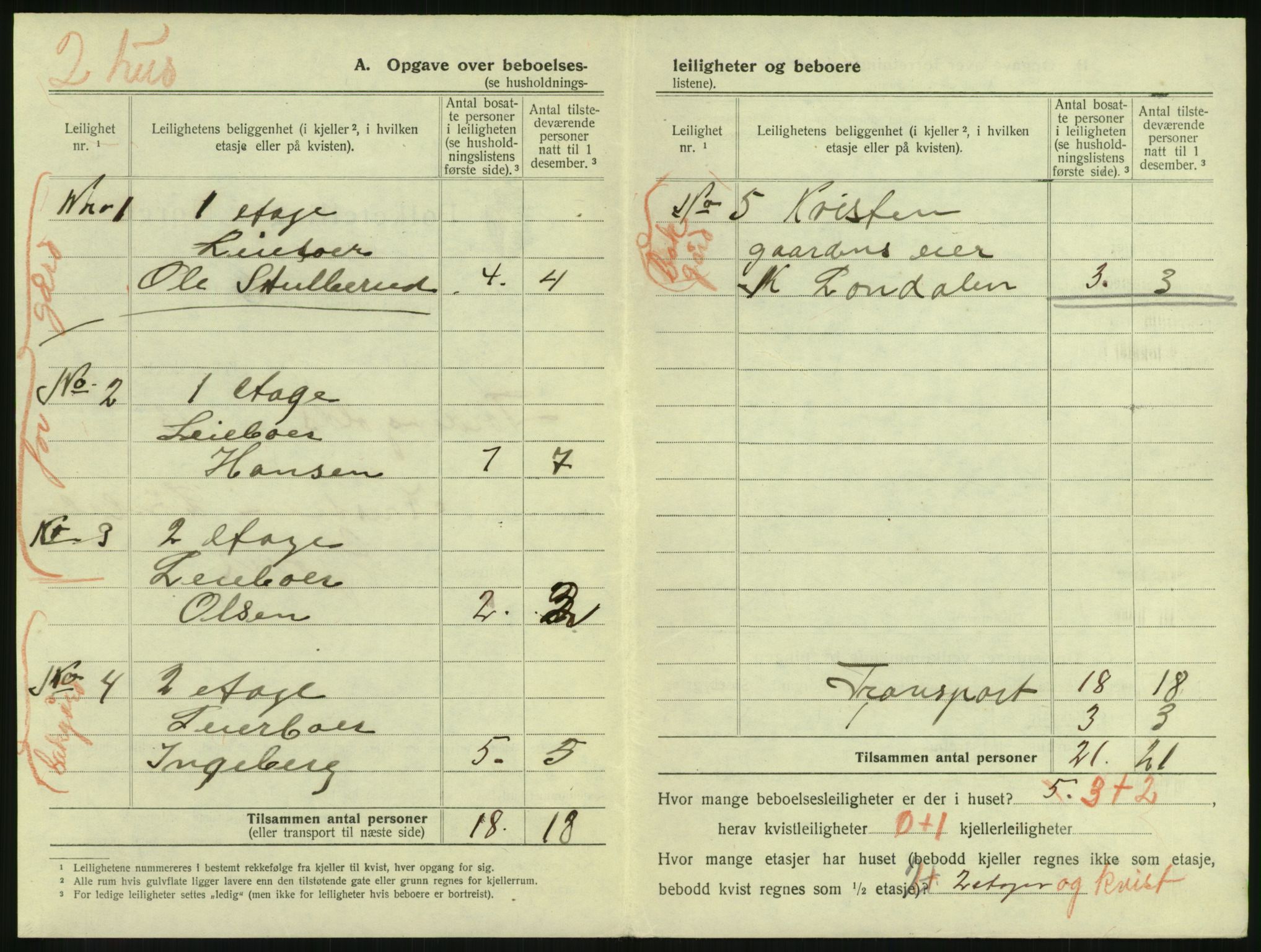 SAH, 1920 census for Gjøvik, 1920, p. 39