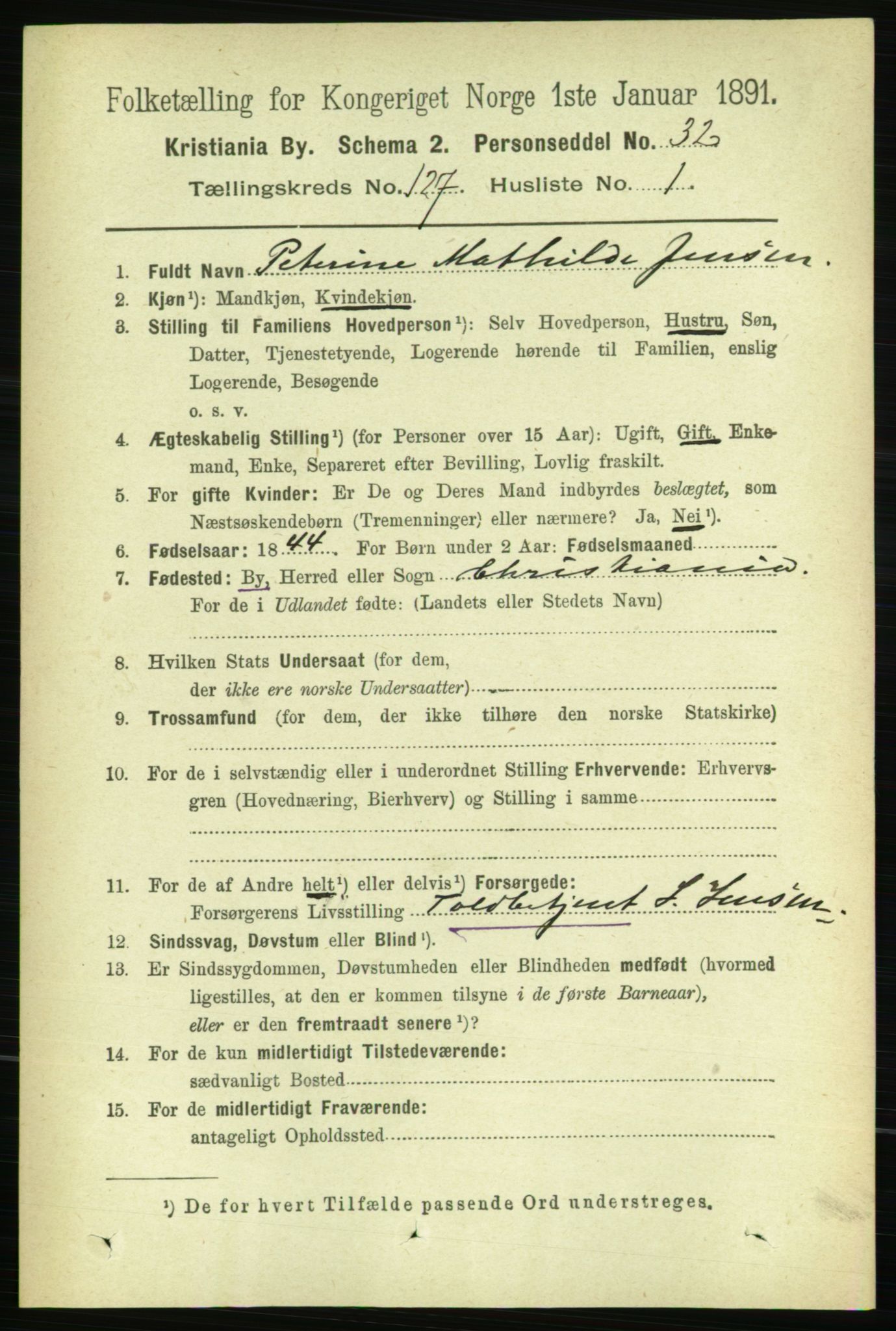RA, 1891 census for 0301 Kristiania, 1891, p. 67856