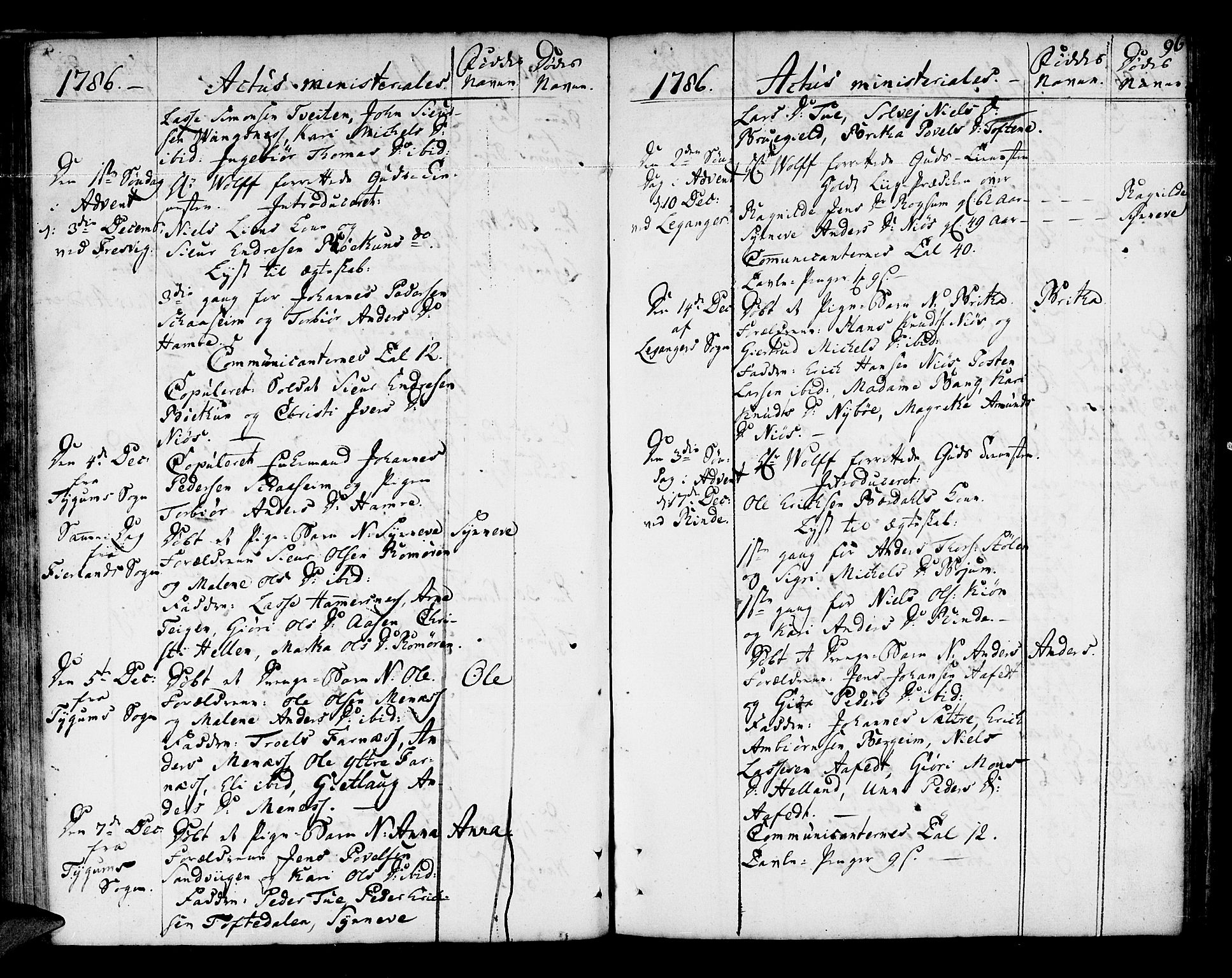 Leikanger sokneprestembete, AV/SAB-A-81001/H/Haa/Haaa/L0004: Parish register (official) no. A 4, 1770-1791, p. 96