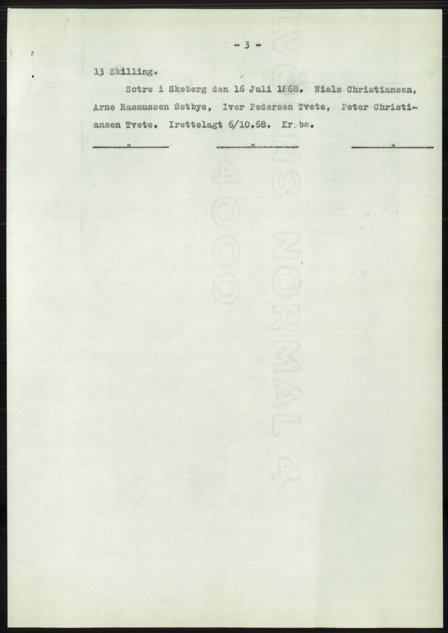 Statsarkivet i Oslo, SAO/A-10621/Z/Zd/L0011: Avskrifter, j.nr 4-798/1960, 1960, p. 443