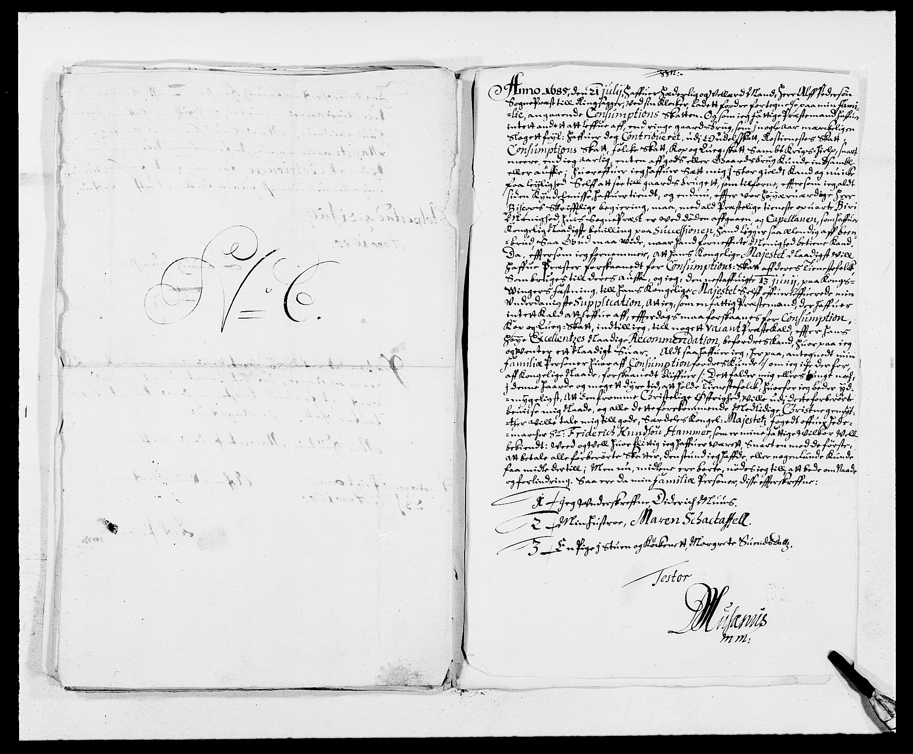 Rentekammeret inntil 1814, Reviderte regnskaper, Fogderegnskap, AV/RA-EA-4092/R16/L1026: Fogderegnskap Hedmark, 1685, p. 127