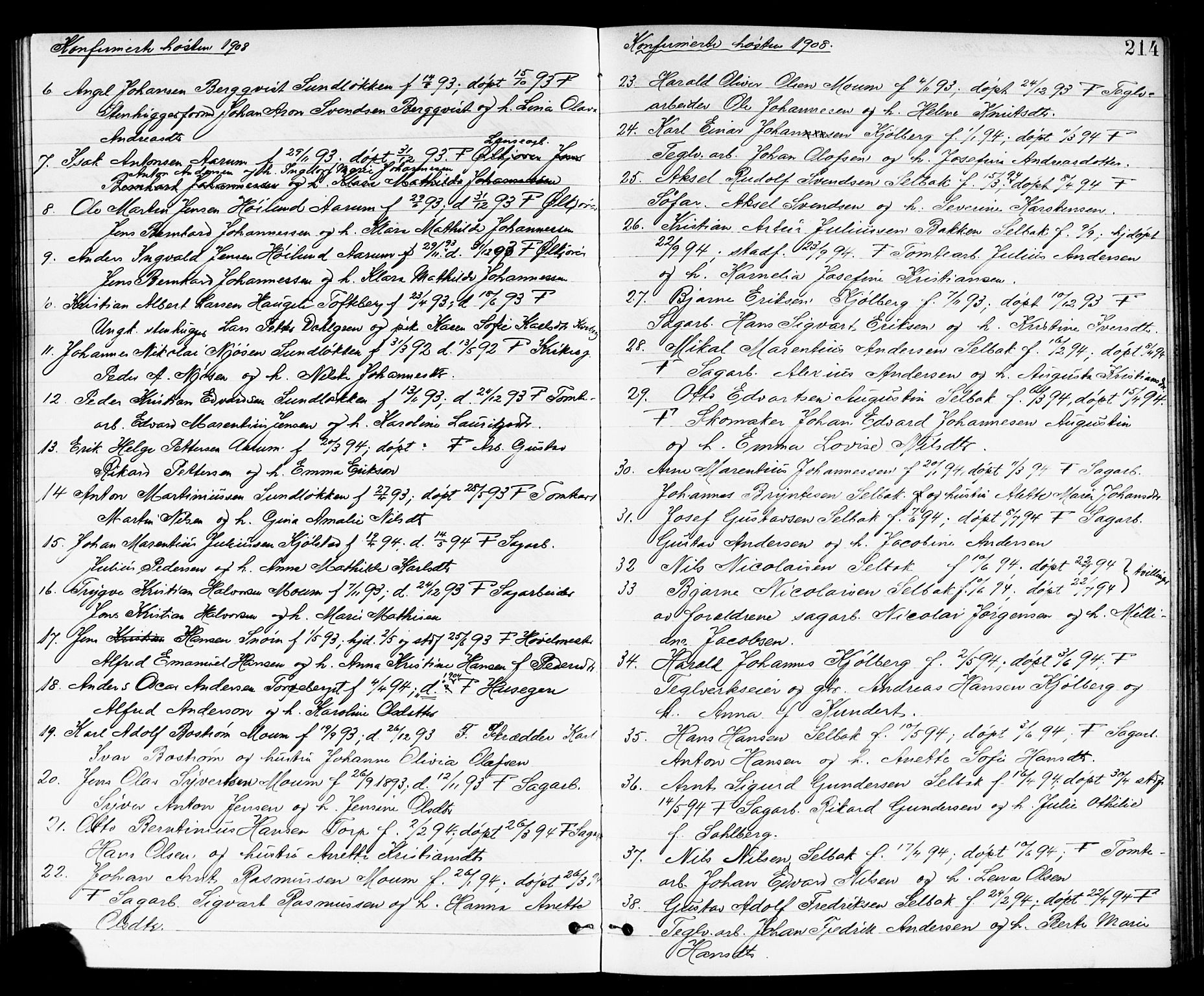 Borge prestekontor Kirkebøker, AV/SAO-A-10903/G/Ga/L0002: Parish register (copy) no. I 2, 1875-1923, p. 214