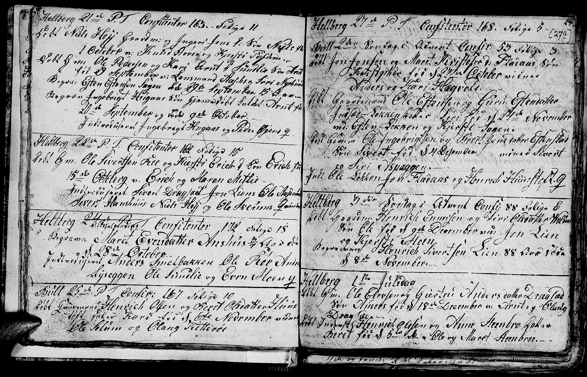 Ministerialprotokoller, klokkerbøker og fødselsregistre - Sør-Trøndelag, SAT/A-1456/689/L1042: Parish register (copy) no. 689C01, 1812-1841, p. 26a-27a