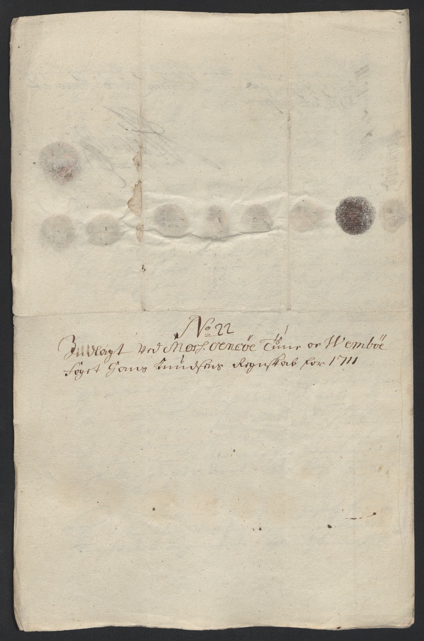 Rentekammeret inntil 1814, Reviderte regnskaper, Fogderegnskap, AV/RA-EA-4092/R04/L0136: Fogderegnskap Moss, Onsøy, Tune, Veme og Åbygge, 1711, p. 190