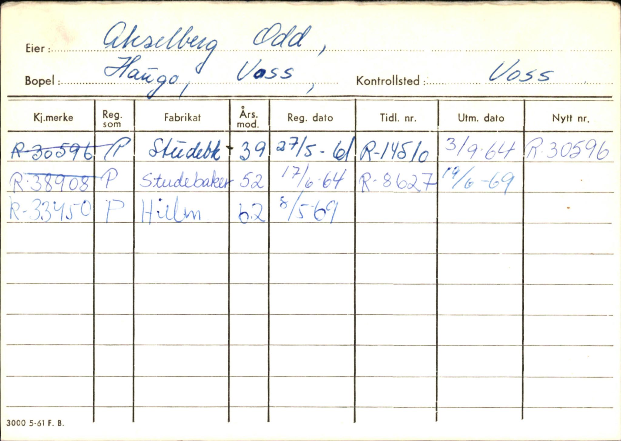 Statens vegvesen, Hordaland vegkontor, AV/SAB-A-5201/2/Ha/L0001: R-eierkort A, 1920-1971, p. 240