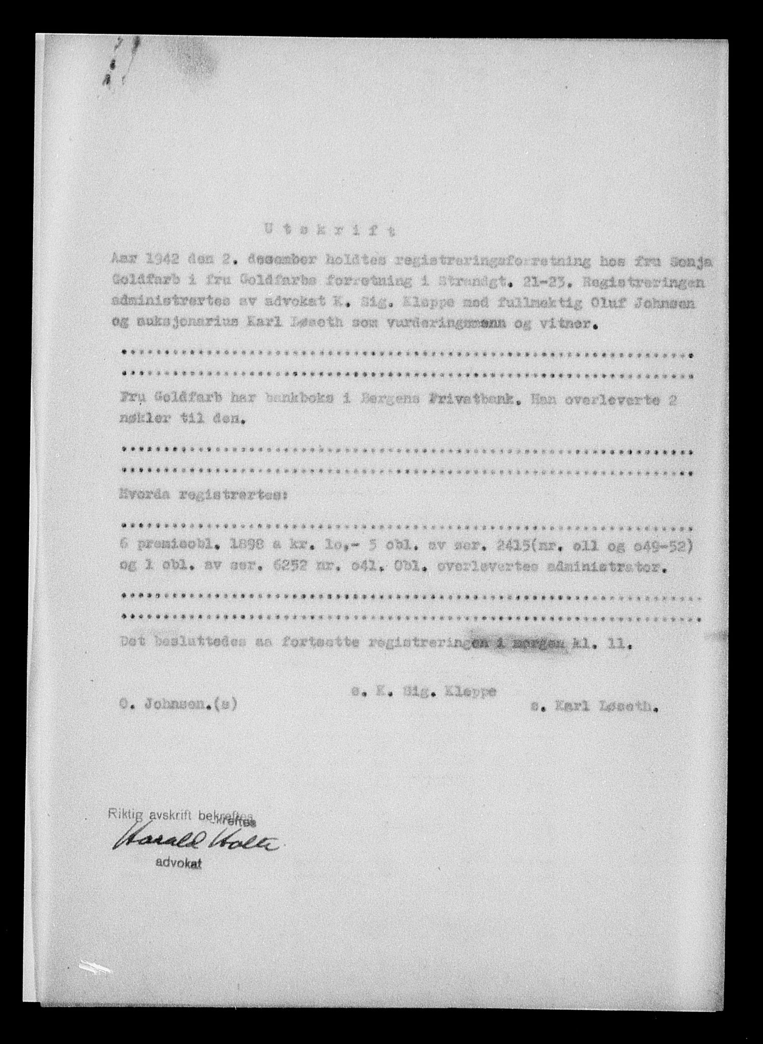 Justisdepartementet, Tilbakeføringskontoret for inndratte formuer, AV/RA-S-1564/H/Hc/Hcd/L0994: --, 1945-1947, p. 597