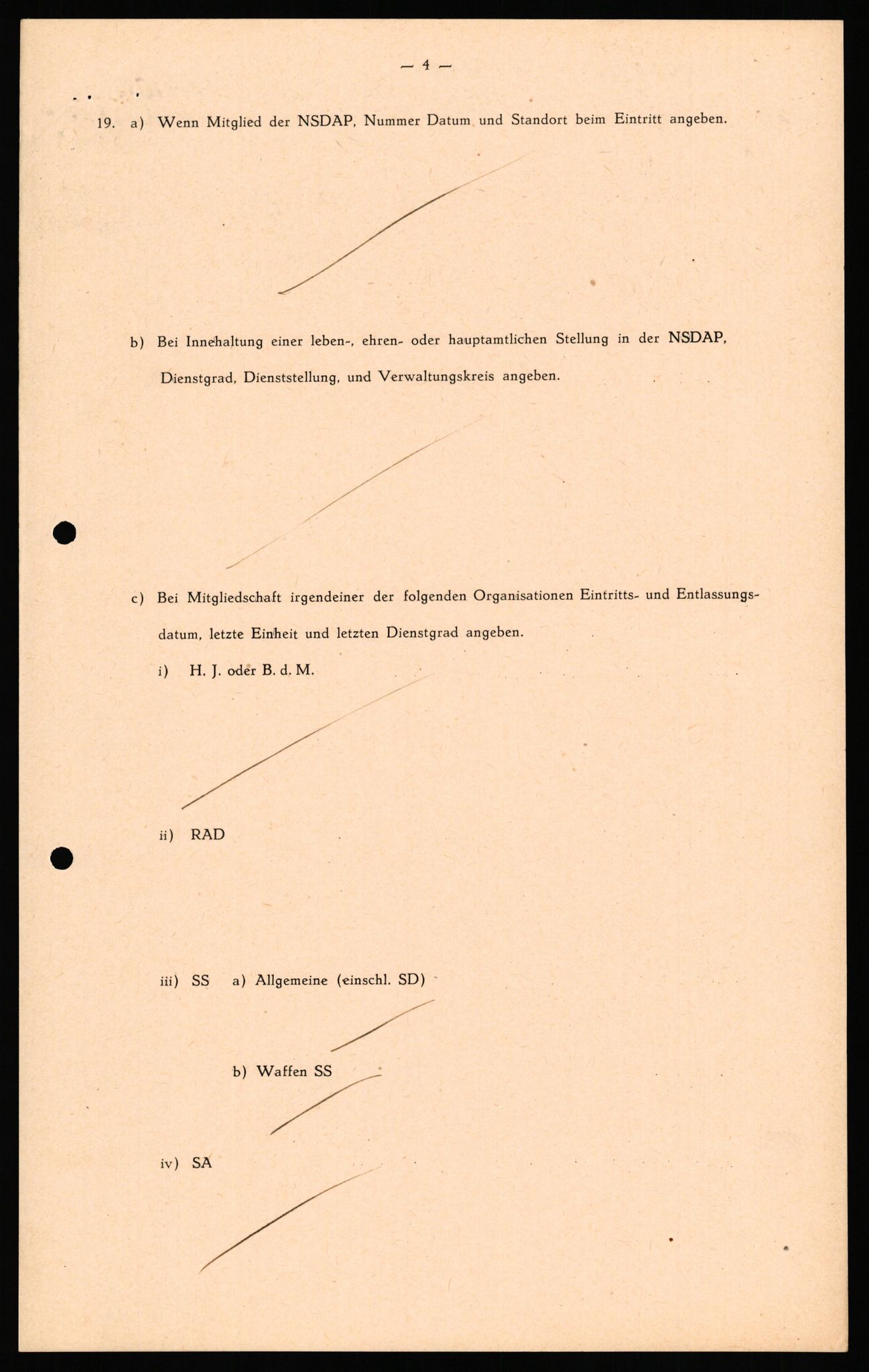 Forsvaret, Forsvarets overkommando II, RA/RAFA-3915/D/Db/L0040: CI Questionaires. Tyske okkupasjonsstyrker i Norge. Østerrikere., 1945-1946, p. 354