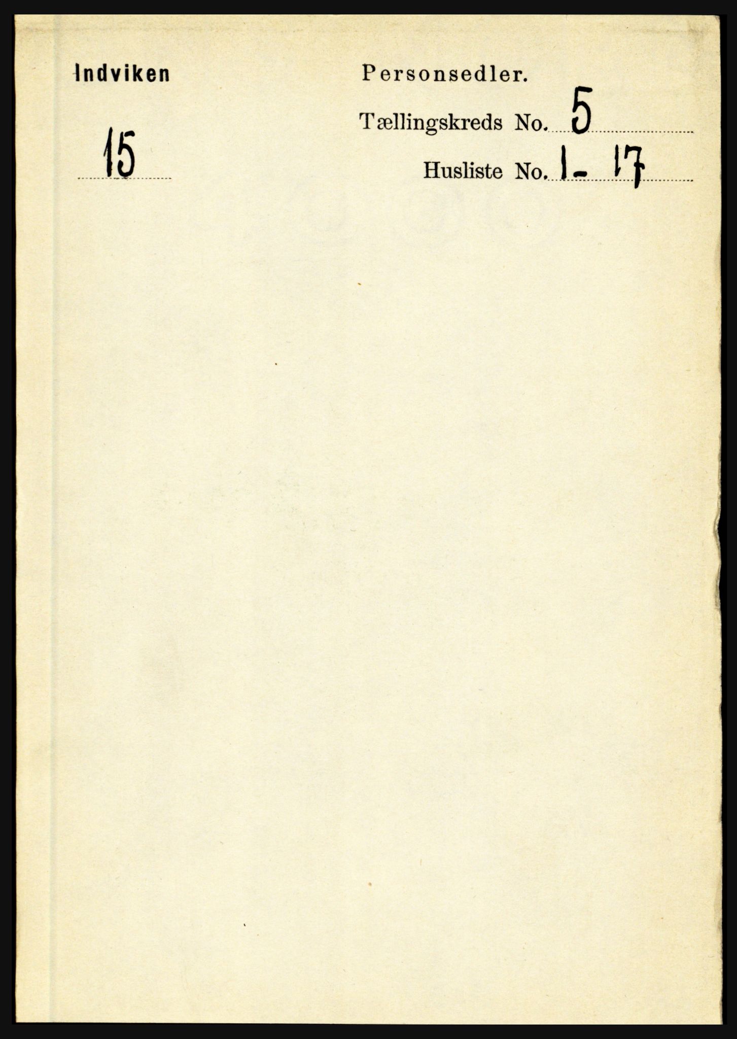RA, 1891 census for 1447 Innvik, 1891, p. 1930
