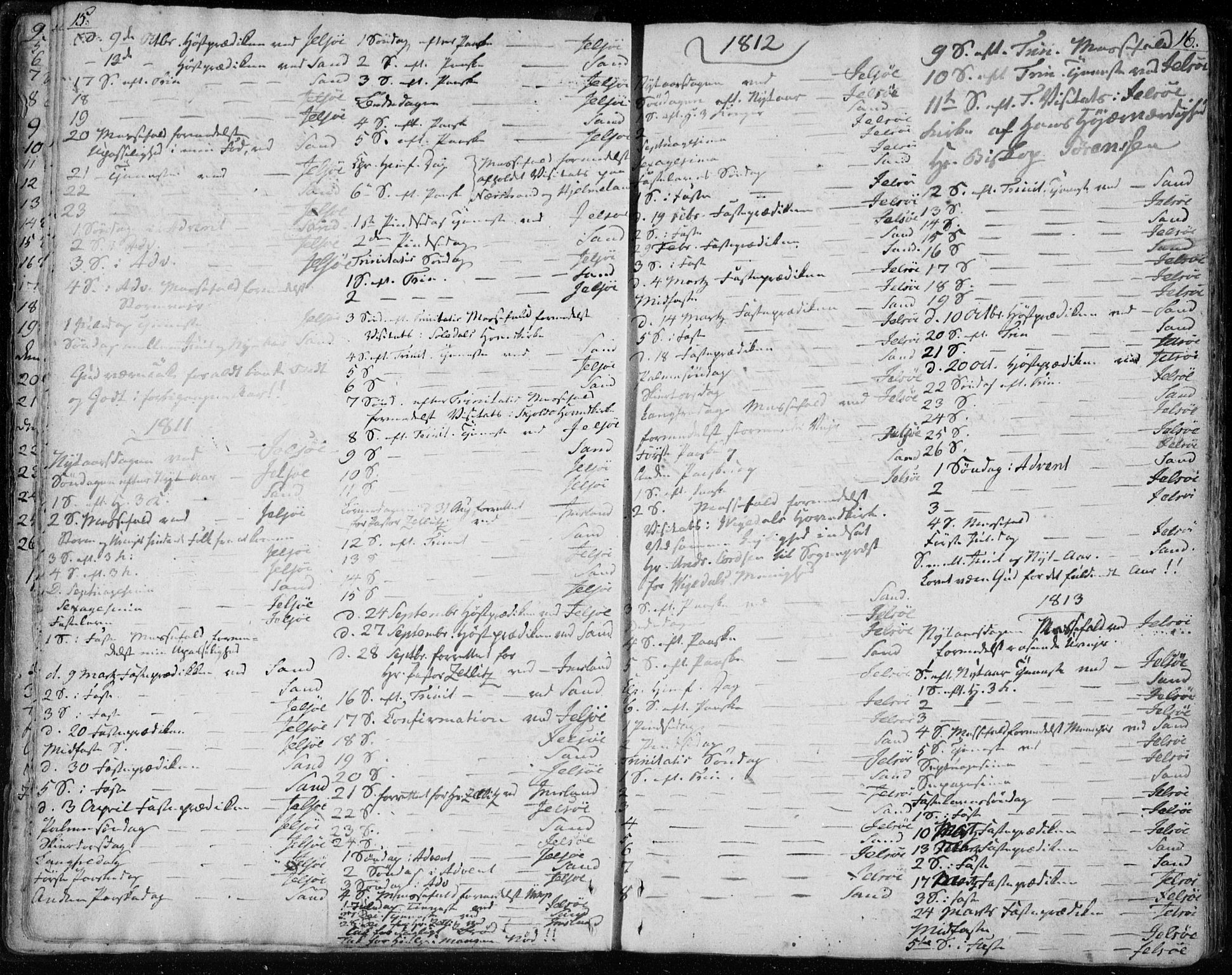 Jelsa sokneprestkontor, SAST/A-101842/01/IV: Parish register (official) no. A 4, 1796-1816, p. 15-16