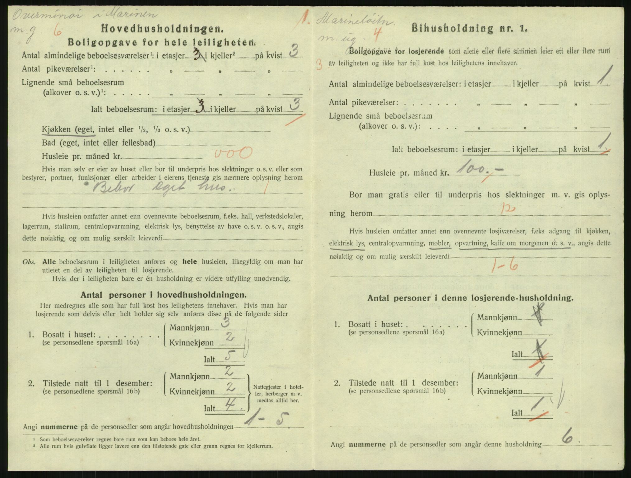 SAKO, 1920 census for Horten, 1920, p. 6762