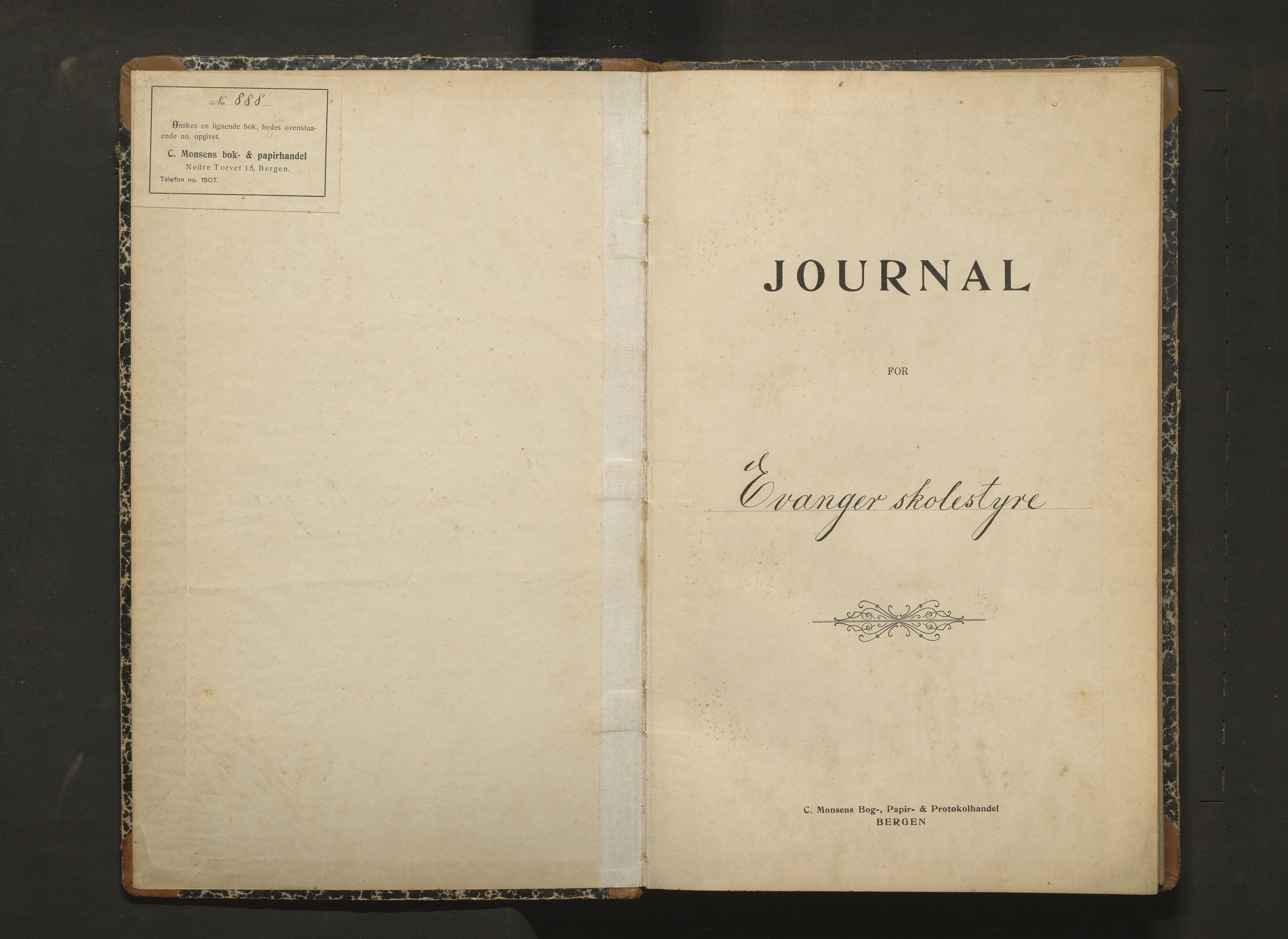 Evanger kommune. Skulestyret , IKAH/1237-211/C/Ca/L0003: Postjournal for Evanger skulestyre, 1910-1918