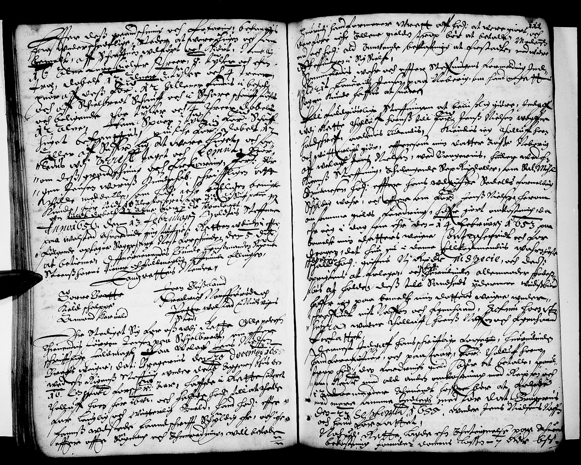 Eiker, Modum og Sigdal sorenskriveri, AV/SAKO-A-123/F/Fa/Faa/L0002: Tingbok, 1653-1657, p. 111