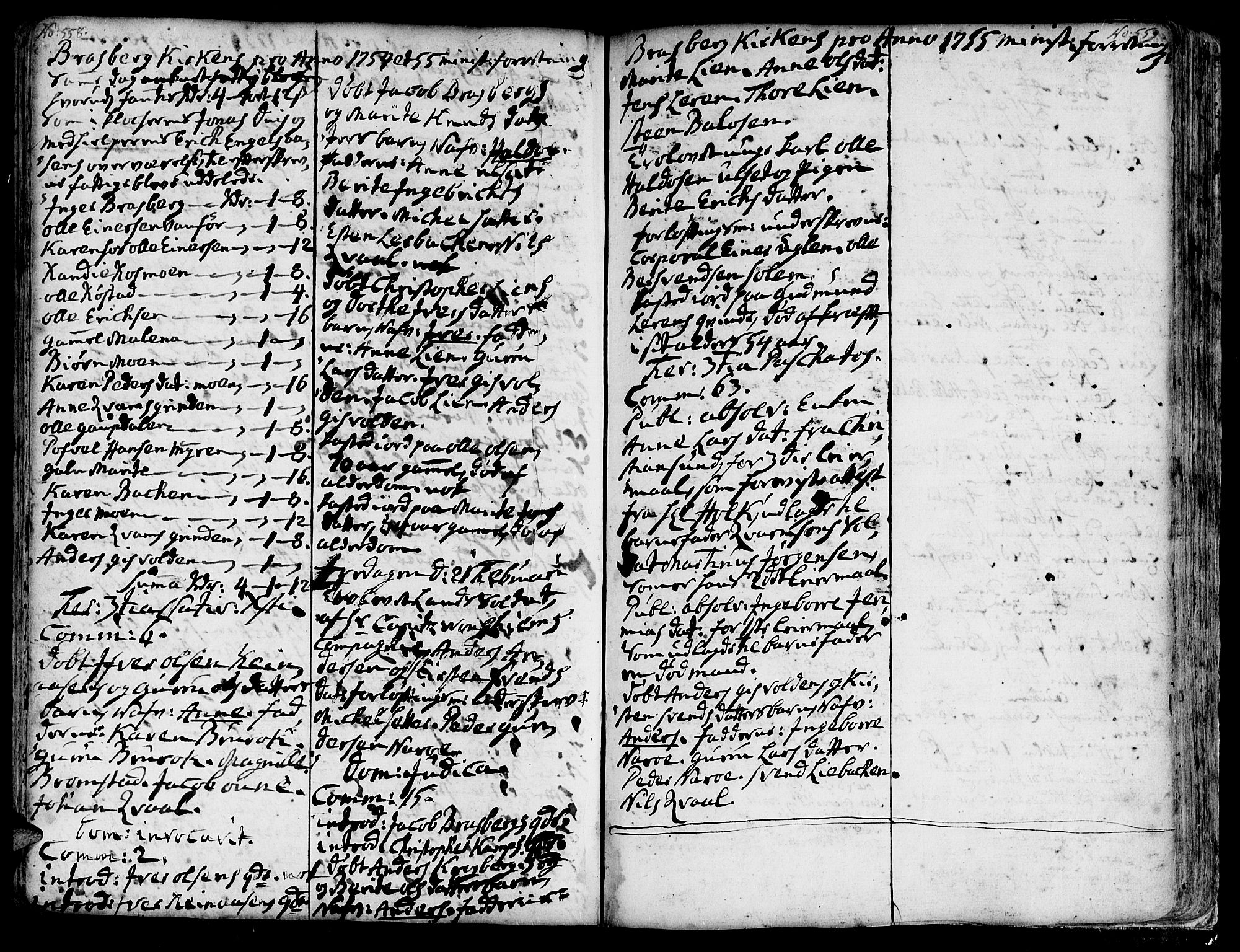 Ministerialprotokoller, klokkerbøker og fødselsregistre - Sør-Trøndelag, AV/SAT-A-1456/606/L0278: Parish register (official) no. 606A01 /4, 1727-1780, p. 558-559