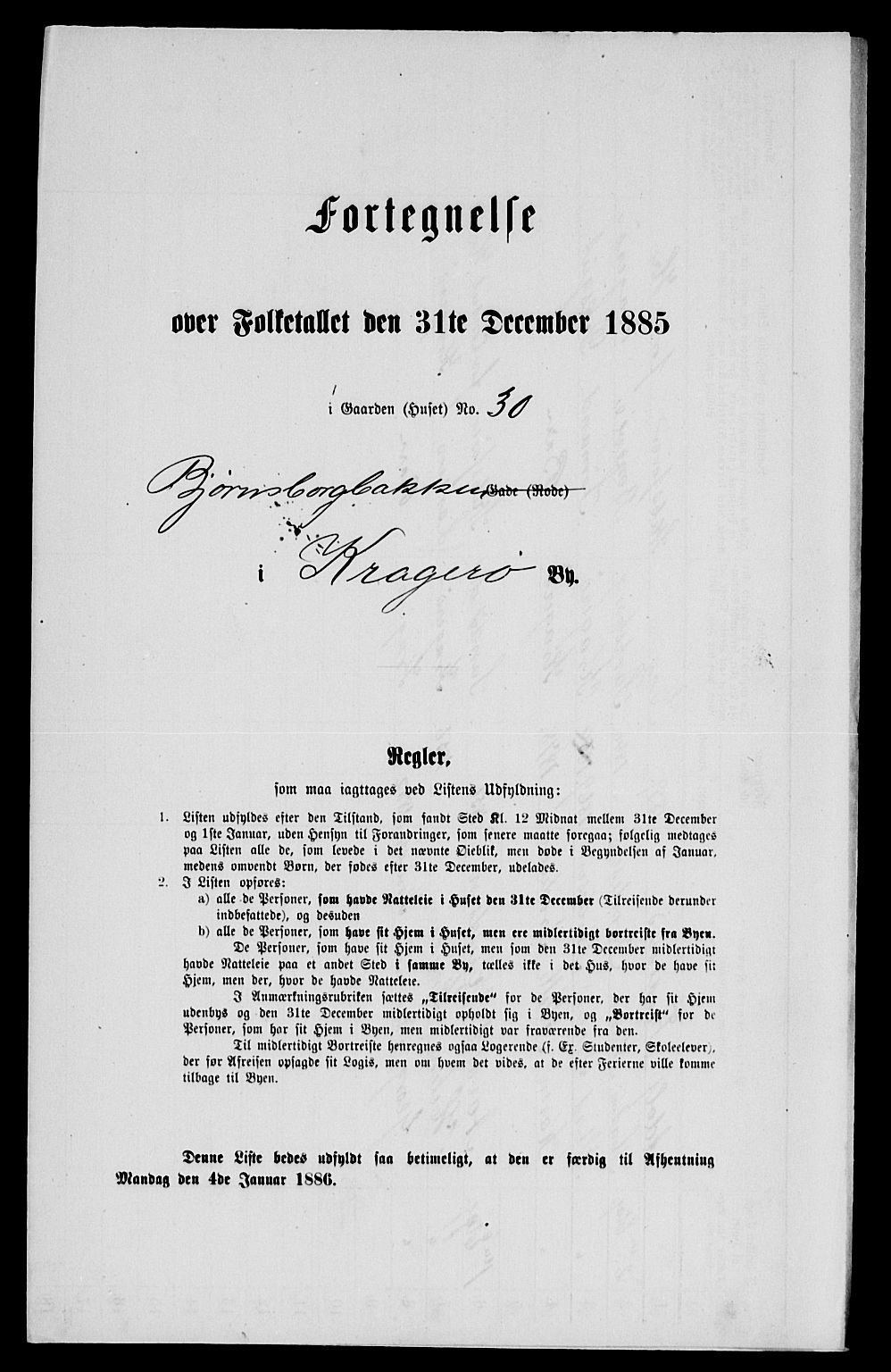 SAKO, 1885 census for 0801 Kragerø, 1885, p. 944