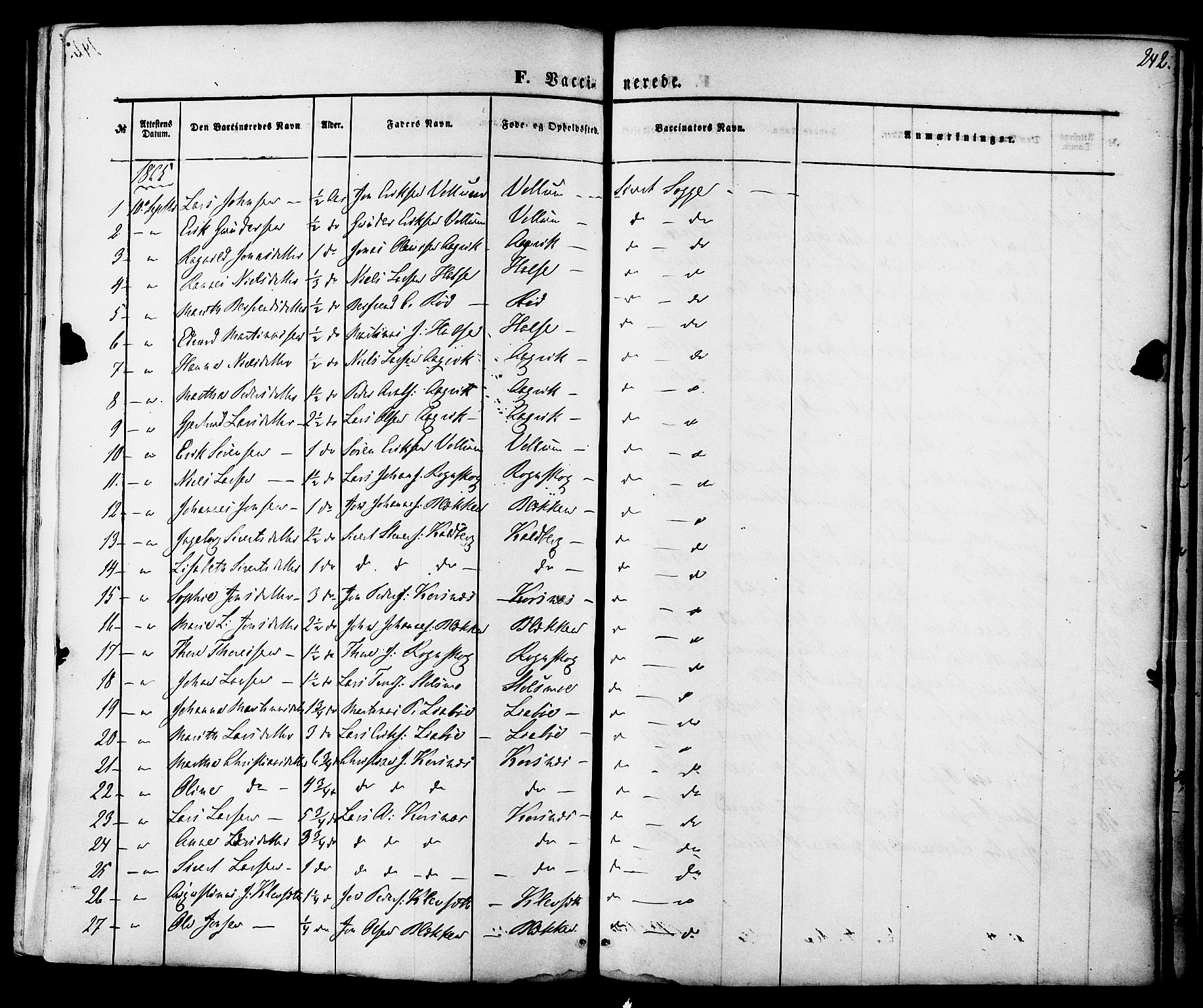 Ministerialprotokoller, klokkerbøker og fødselsregistre - Møre og Romsdal, AV/SAT-A-1454/576/L0884: Parish register (official) no. 576A02, 1865-1879, p. 242