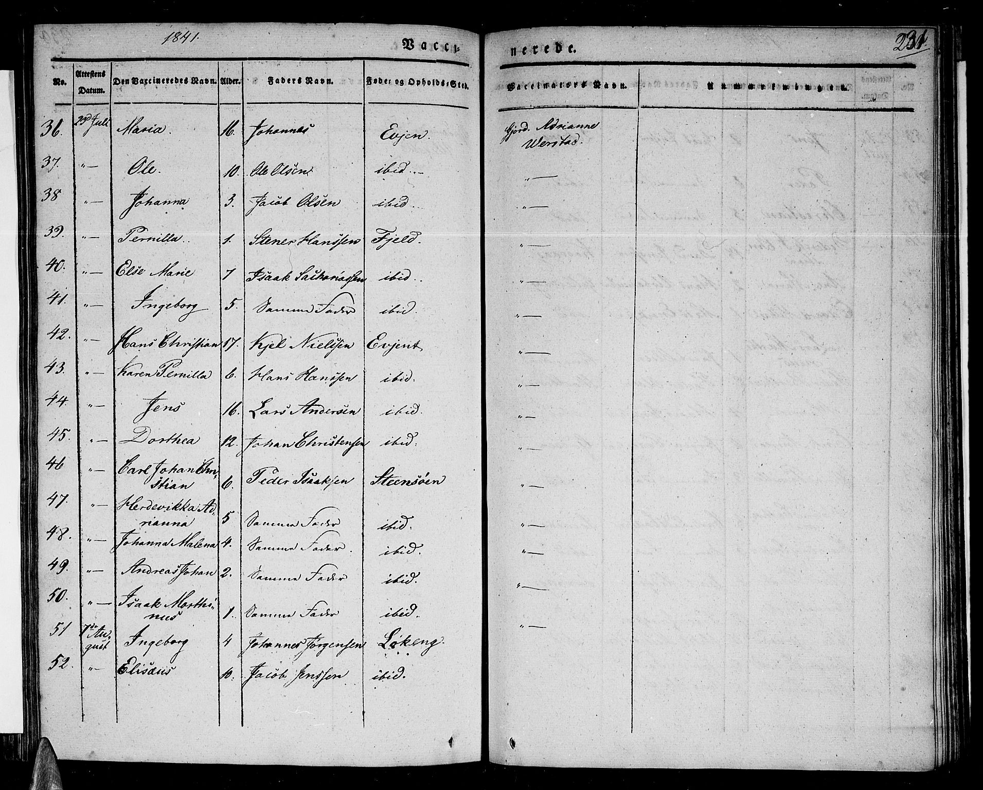 Ministerialprotokoller, klokkerbøker og fødselsregistre - Nordland, AV/SAT-A-1459/801/L0006: Parish register (official) no. 801A06, 1834-1845, p. 231