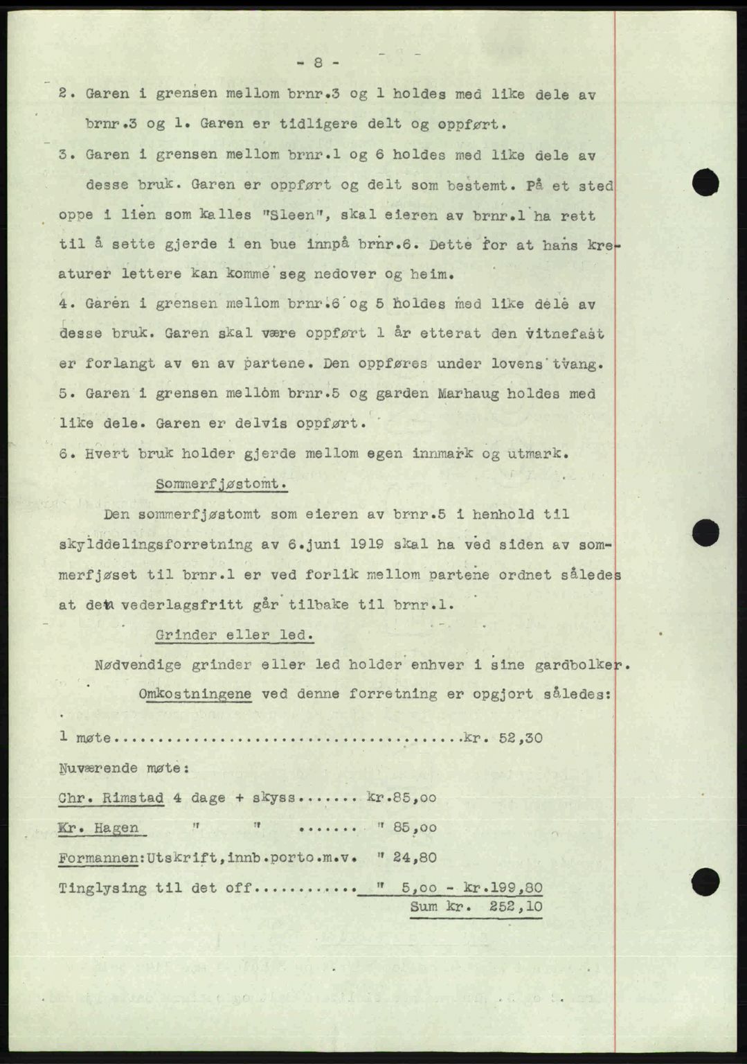 Nordmøre sorenskriveri, AV/SAT-A-4132/1/2/2Ca: Mortgage book no. A107, 1947-1948, Diary no: : 357/1948